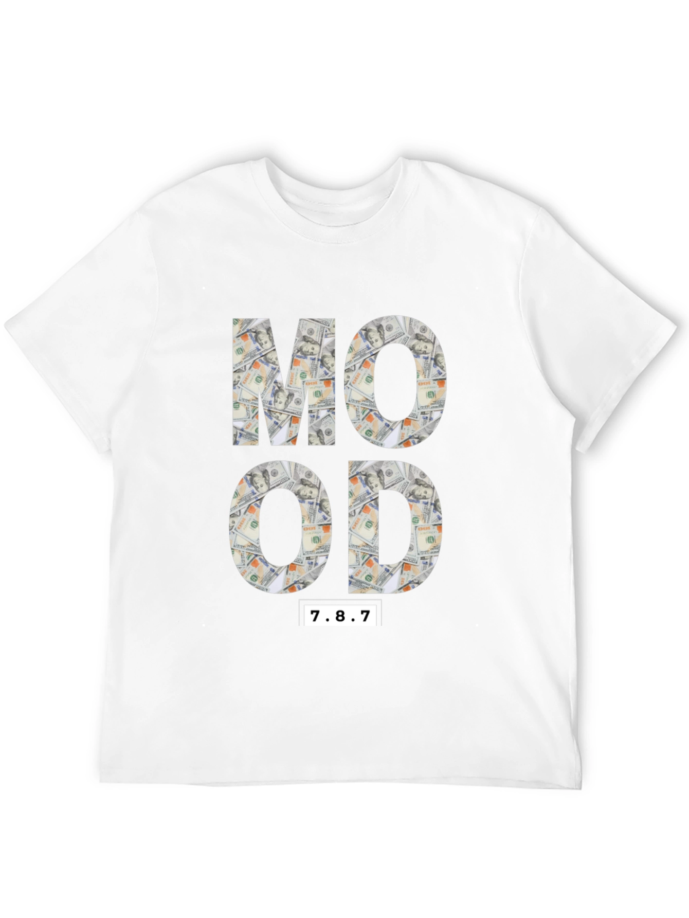 Money Mood Black Graphic T-Shirt
