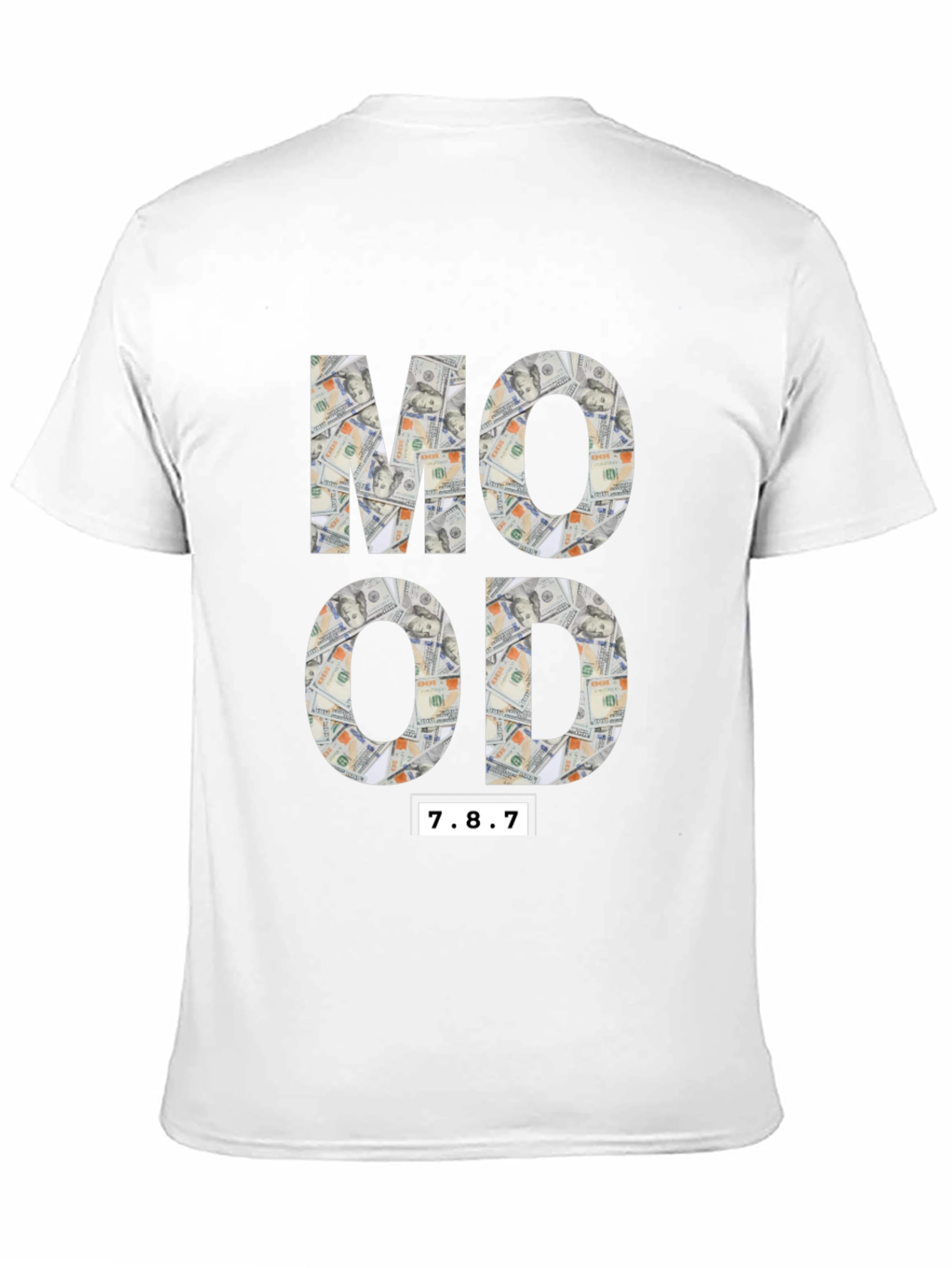 Money Mood Black Graphic T-Shirt