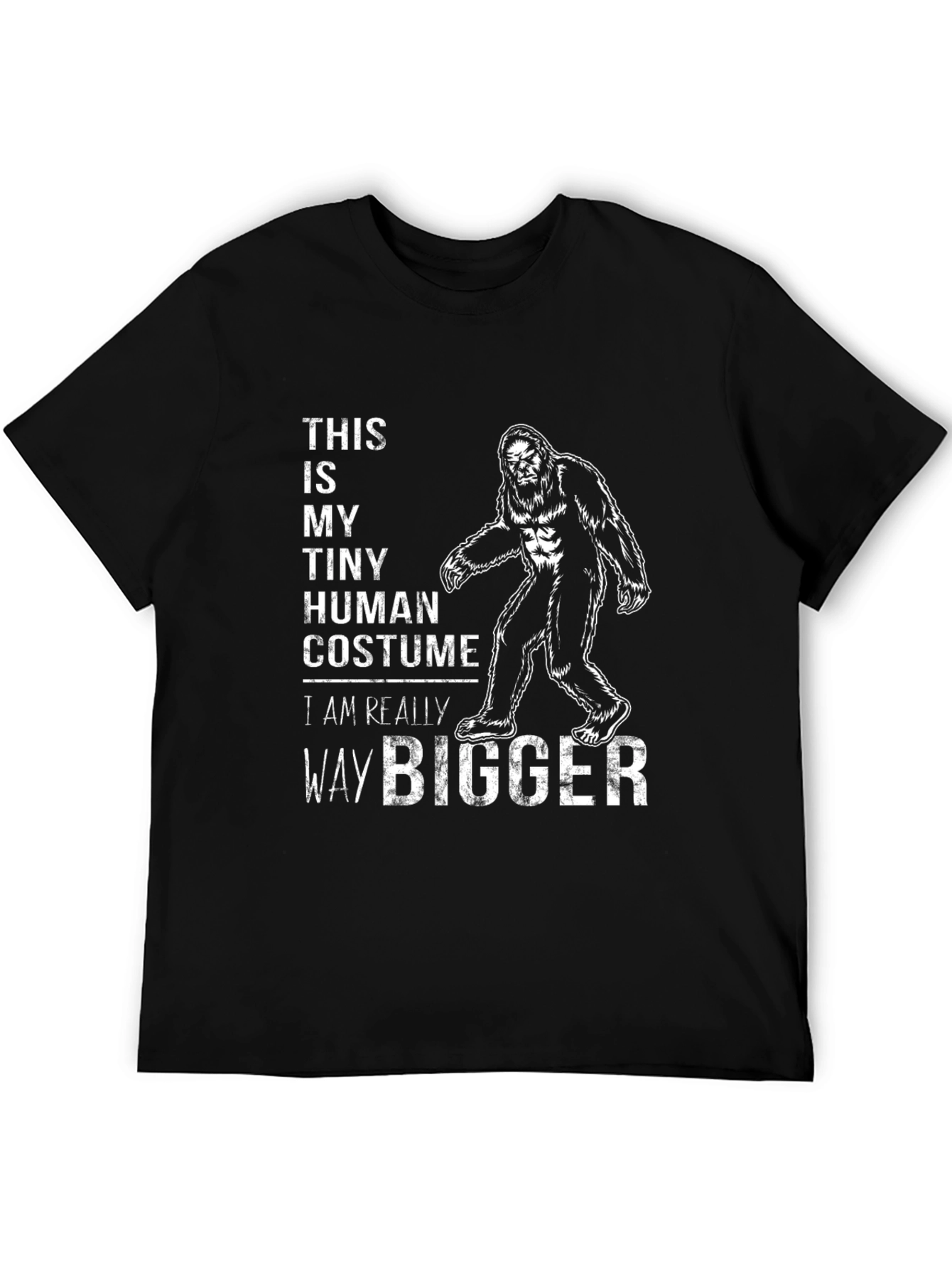 Human Costume Bigfoot T-Shirt