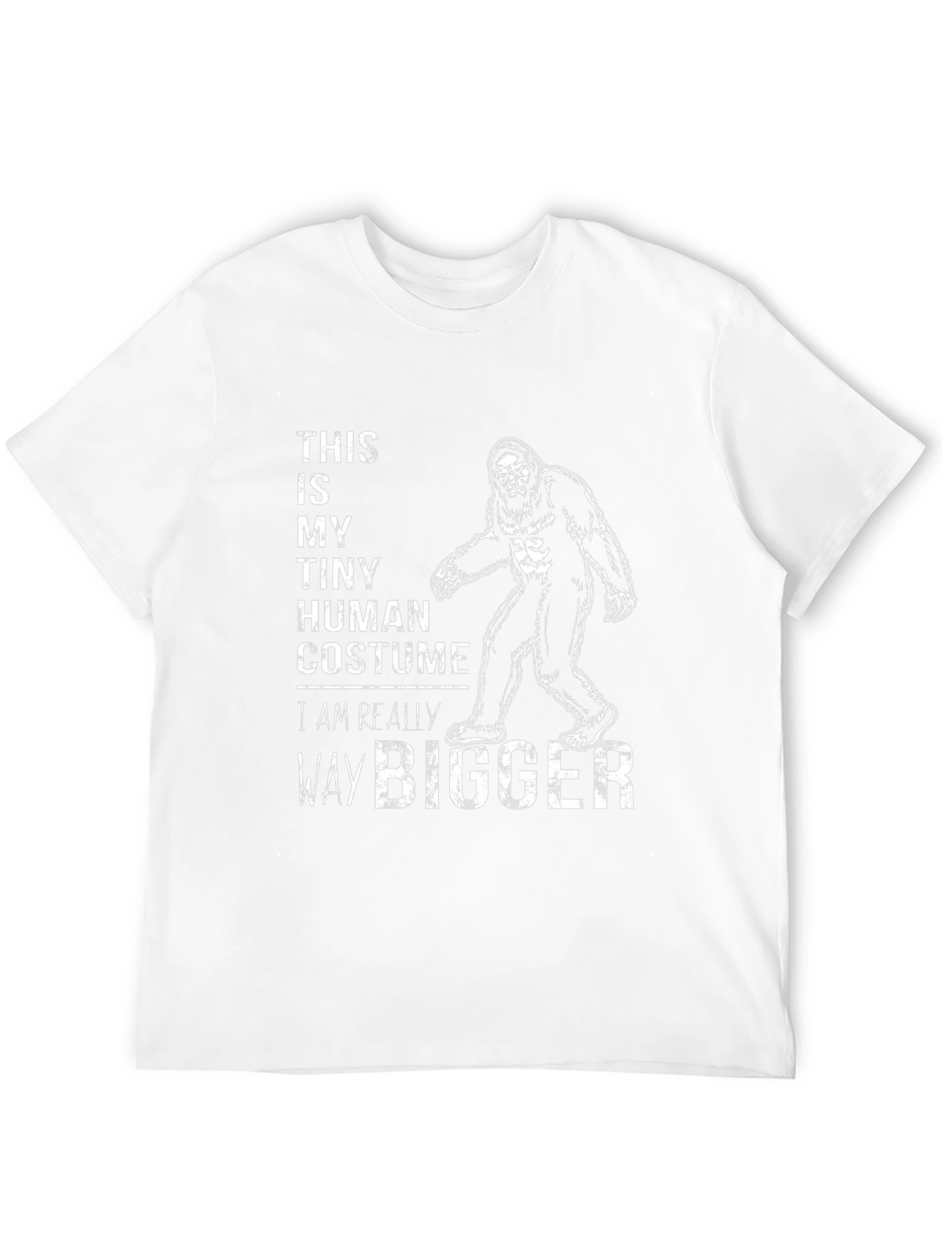 Human Costume Bigfoot T-Shirt