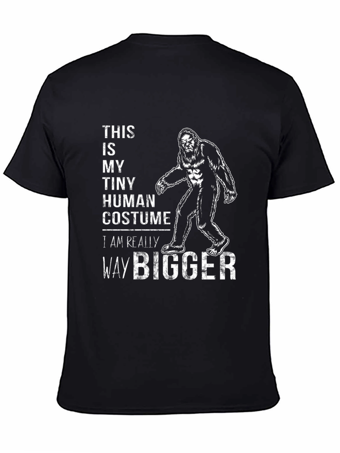Human Costume Bigfoot T-Shirt