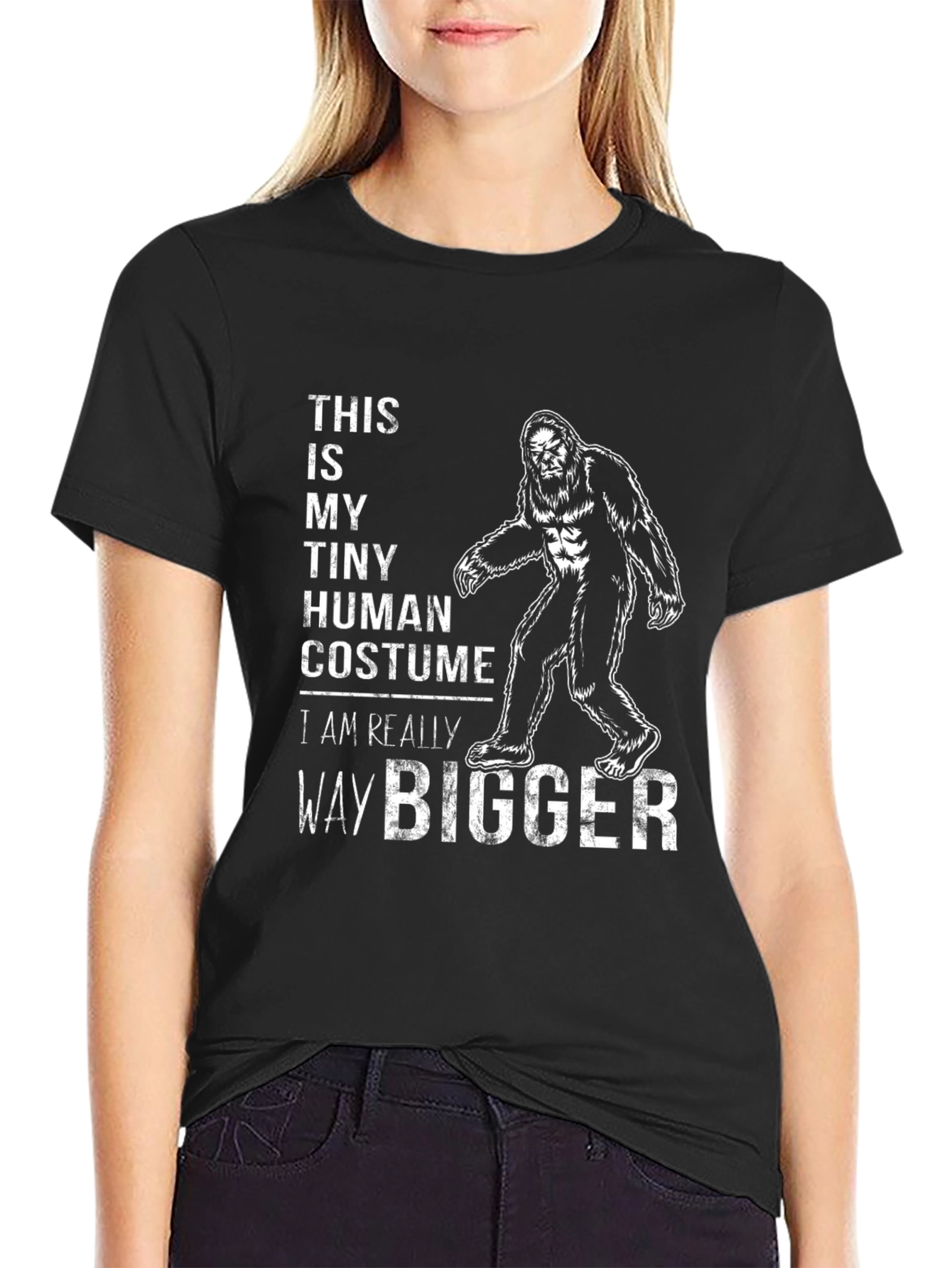 Human Costume Bigfoot T-Shirt