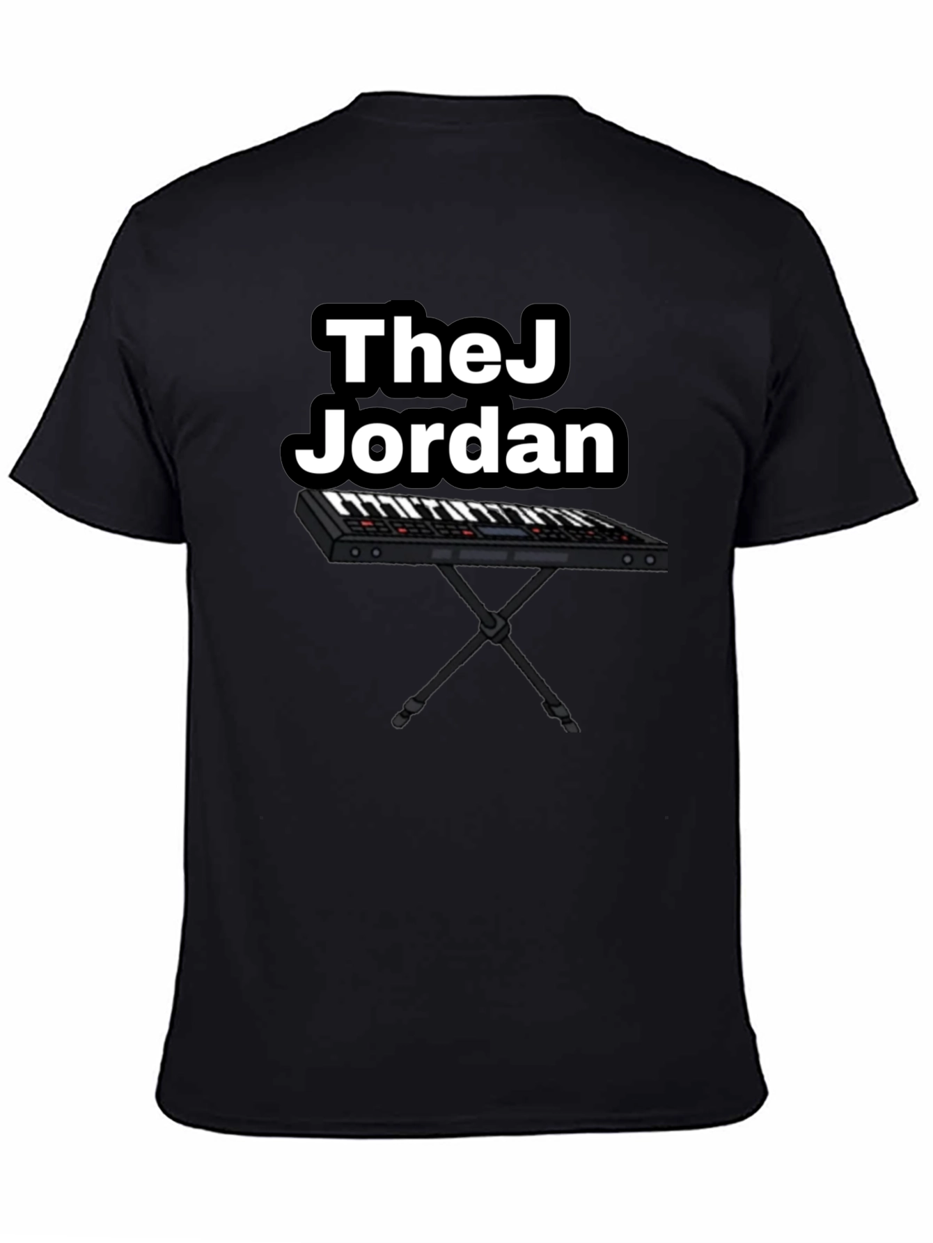 TheJ Jordan Keyboard Graphic Tee - Black