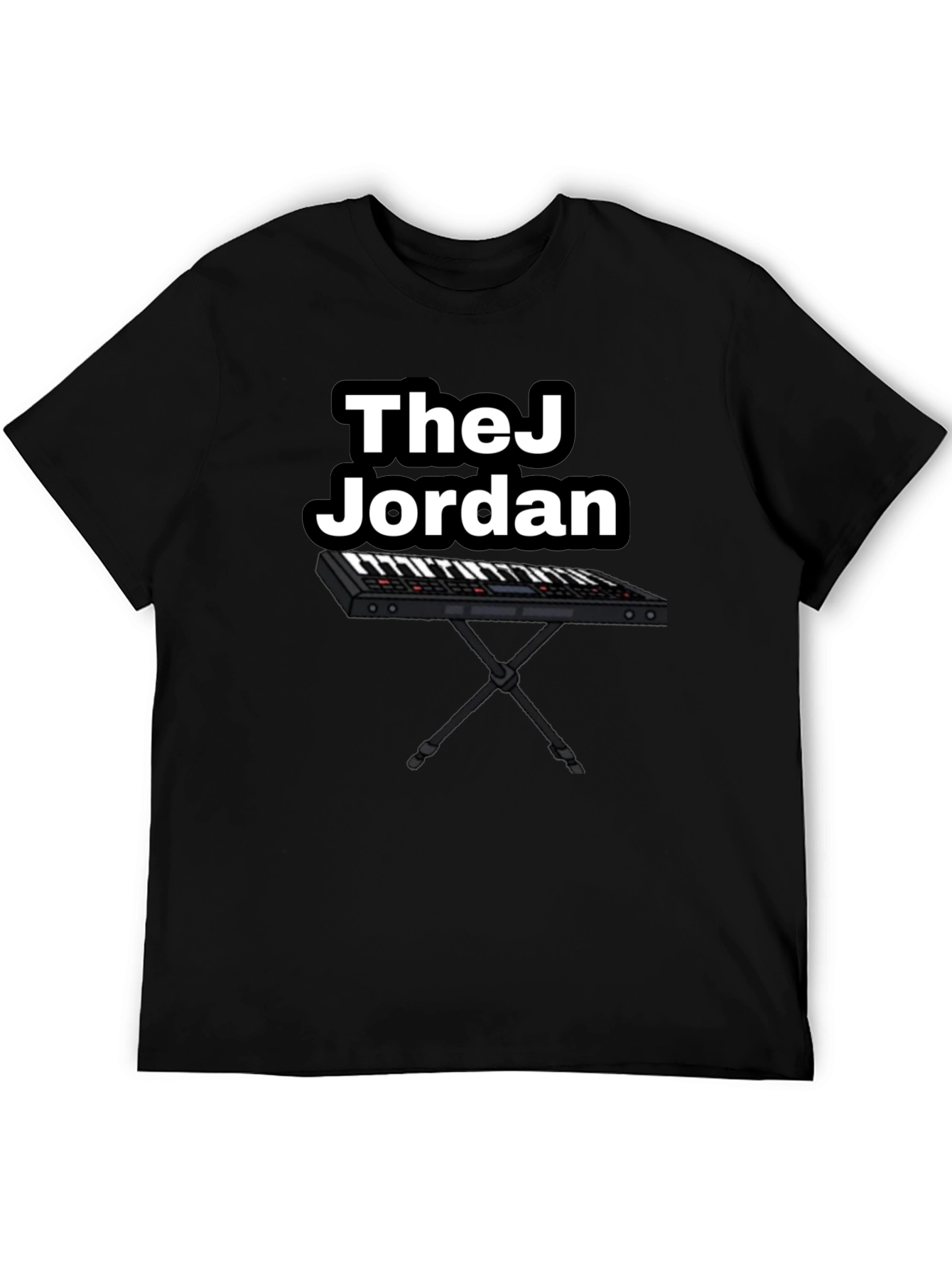 TheJ Jordan Keyboard Graphic Tee - Black