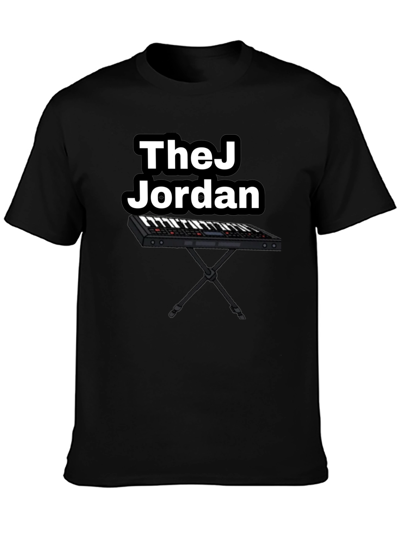 TheJ Jordan Keyboard Graphic Tee - Black