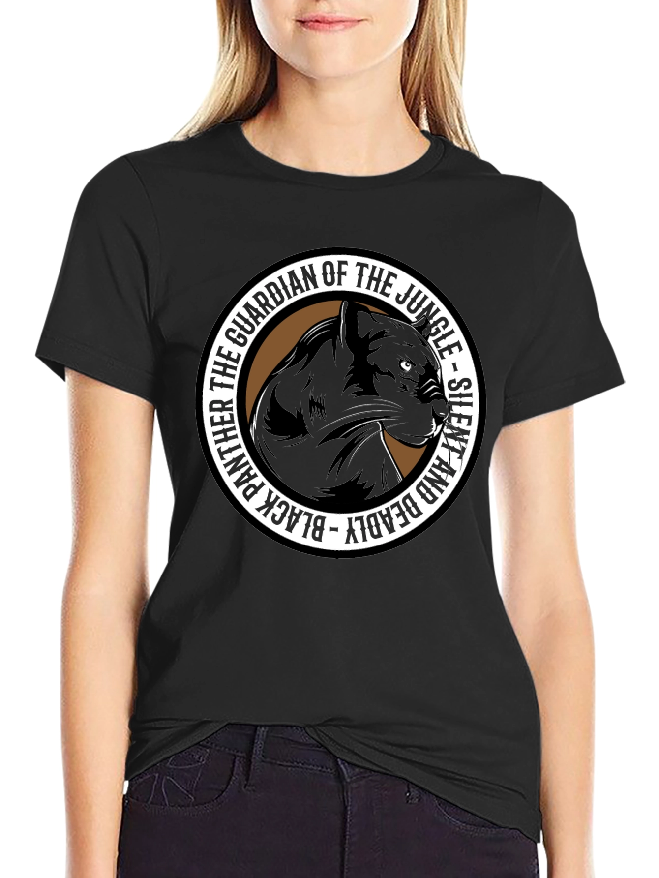 Black Panther Guardian Jungle Graphic Tee