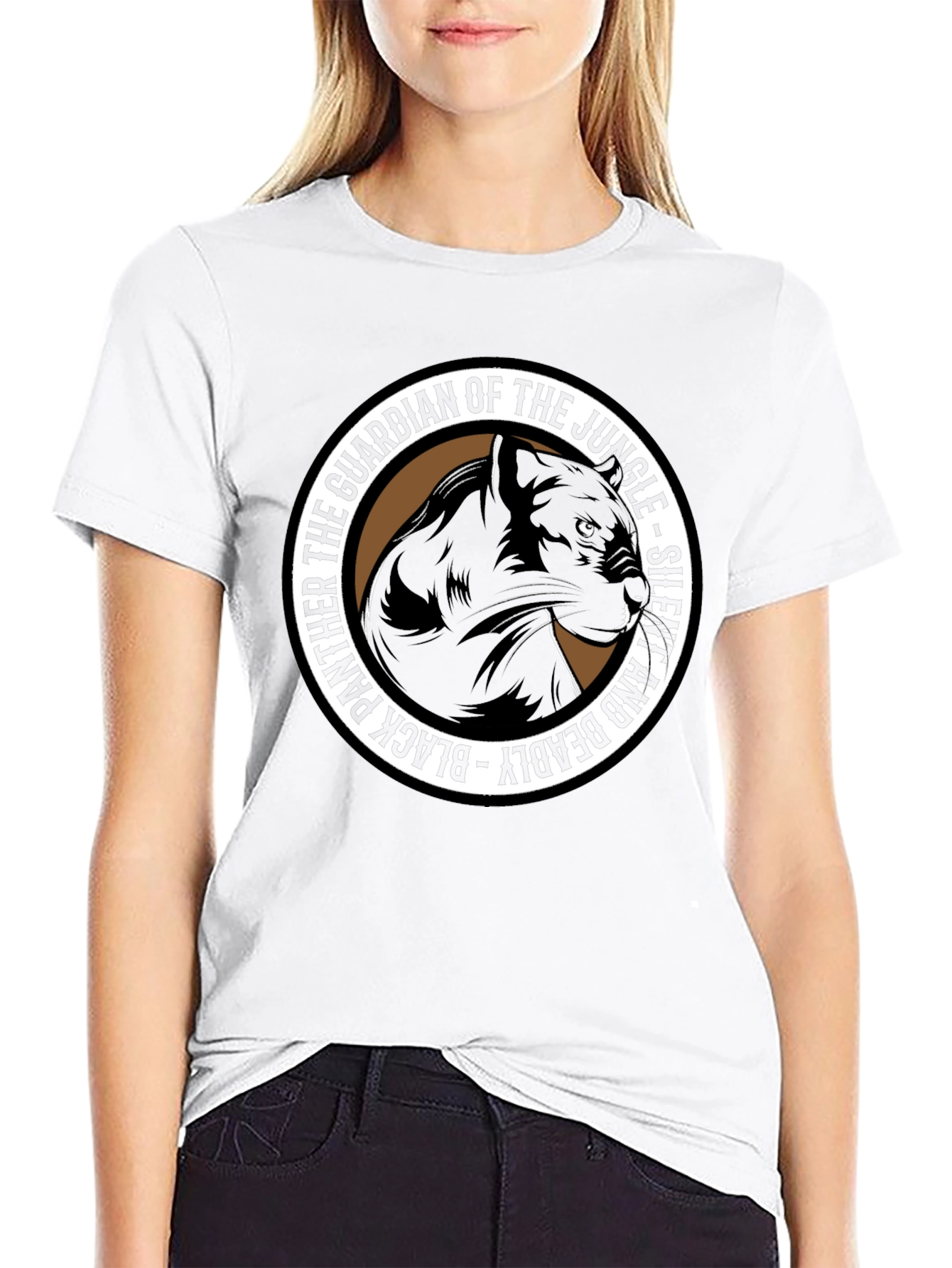 Black Panther Guardian Jungle Graphic Tee