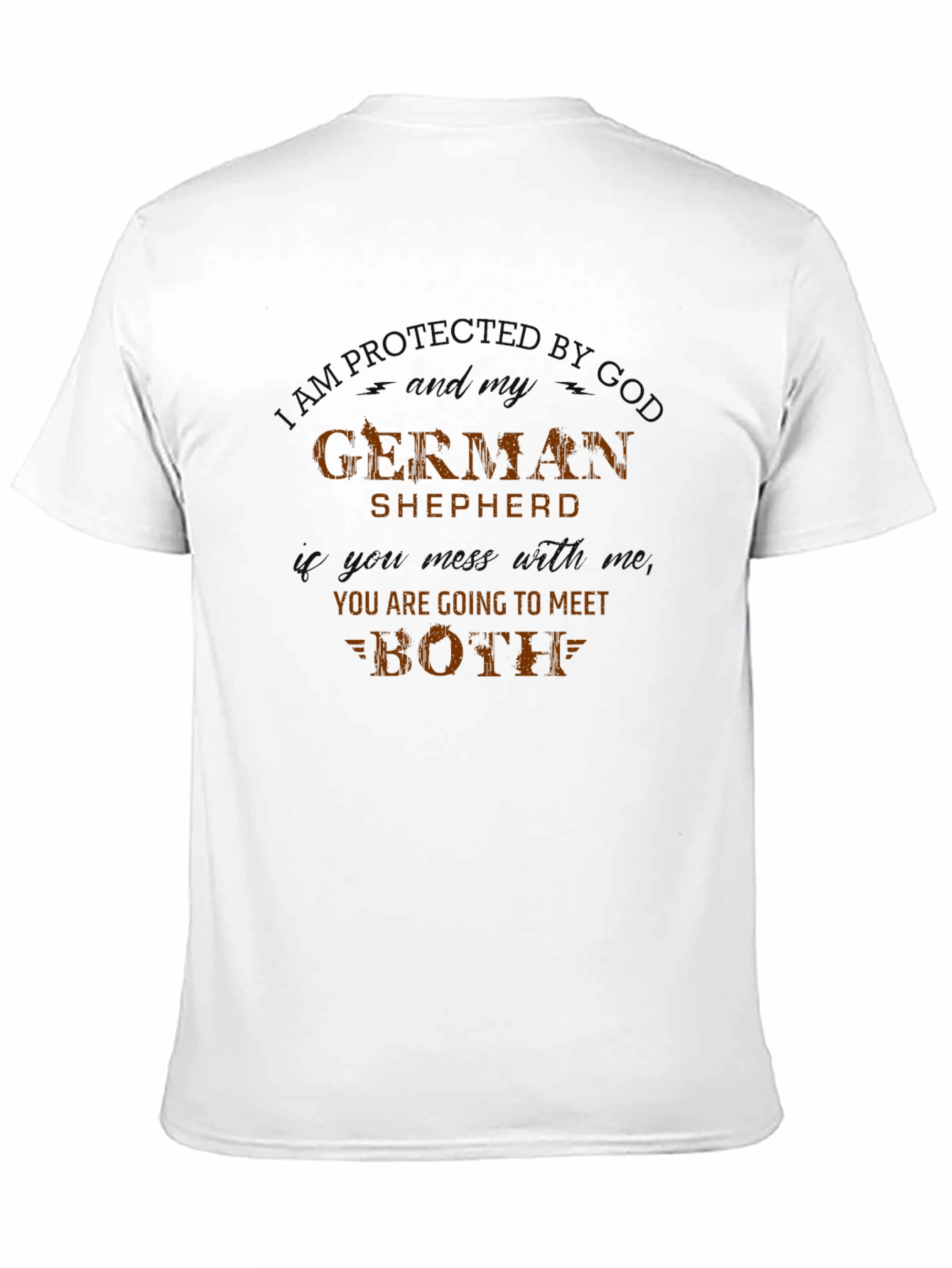 I am Protected By German Shepherd T-Shirt