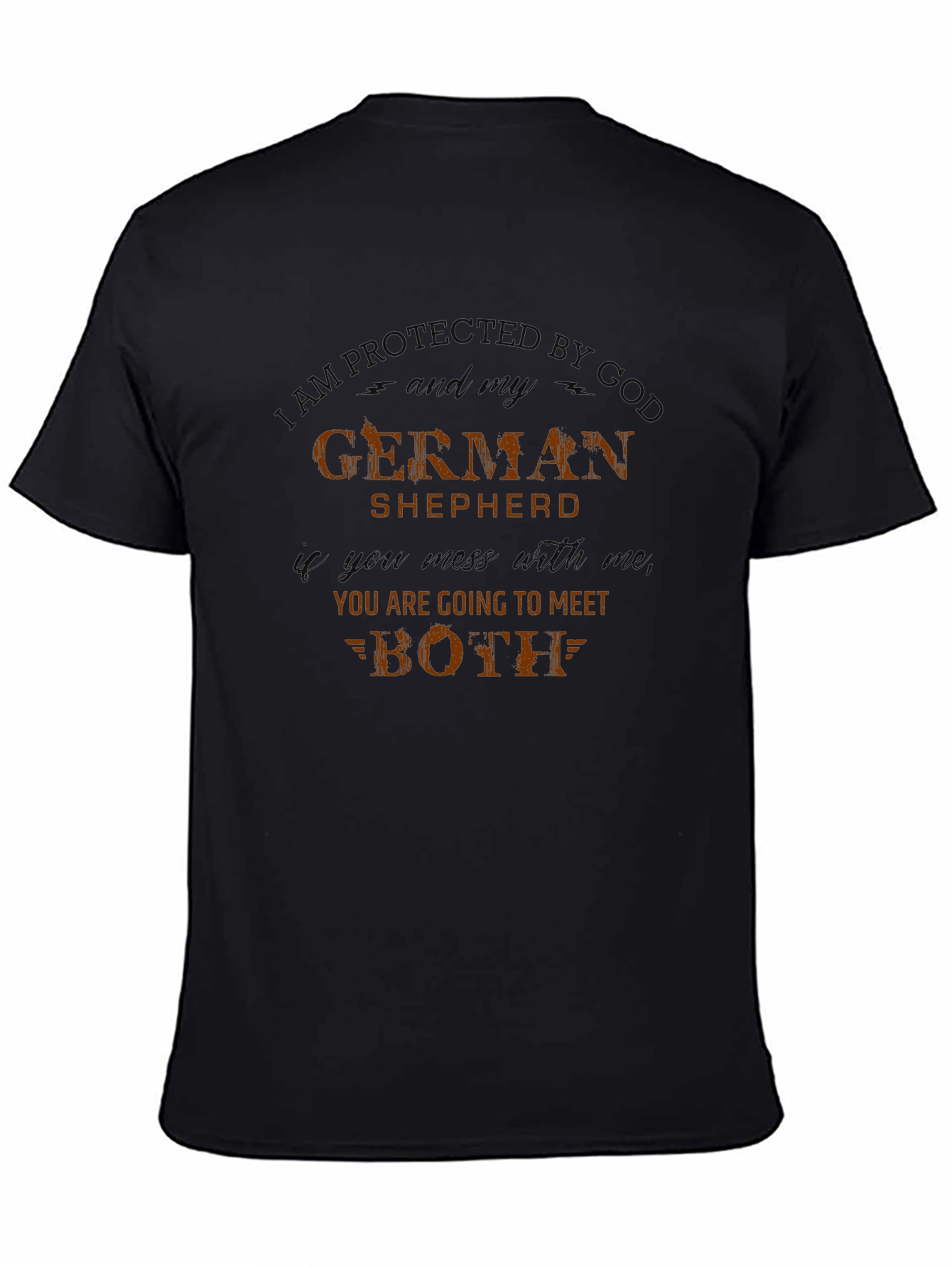 I am Protected By German Shepherd T-Shirt