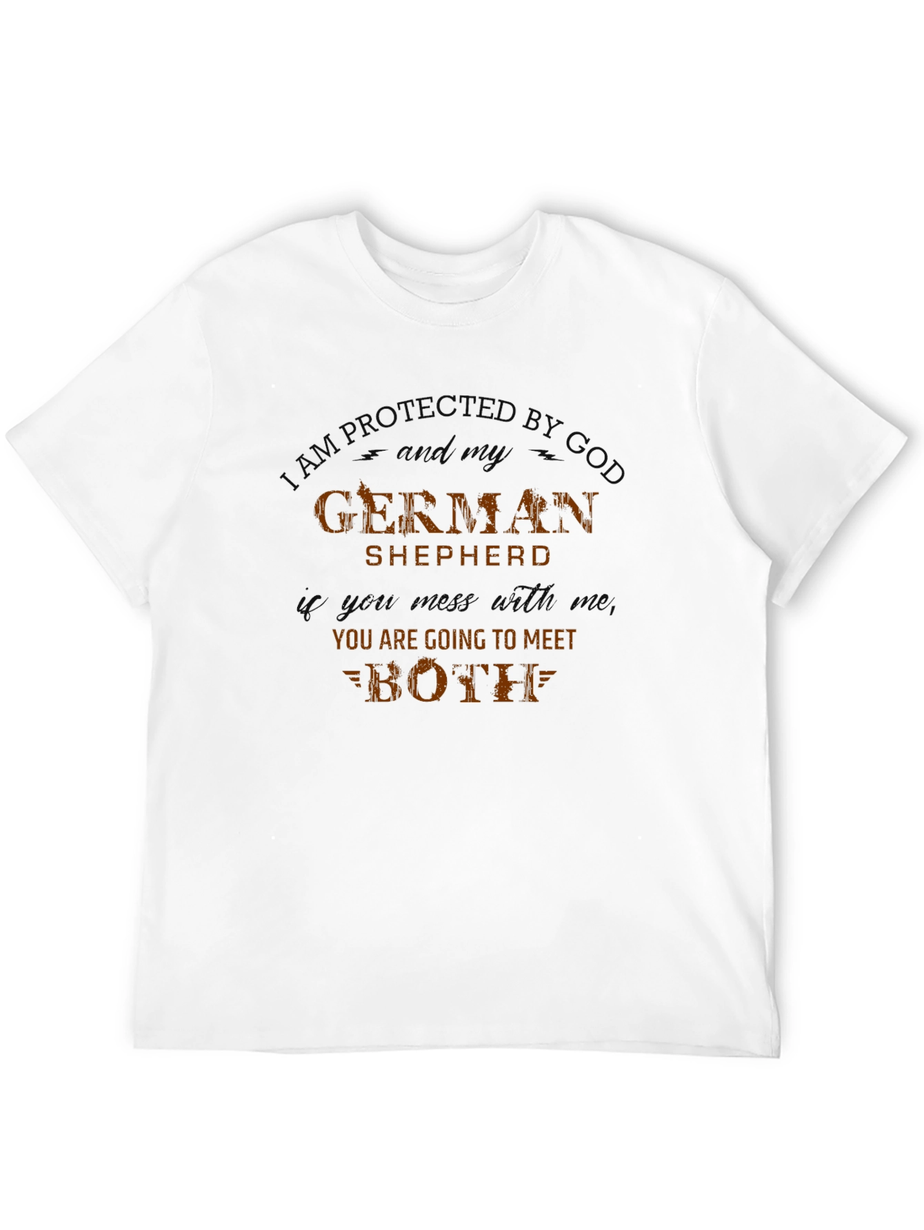 I am Protected By German Shepherd T-Shirt