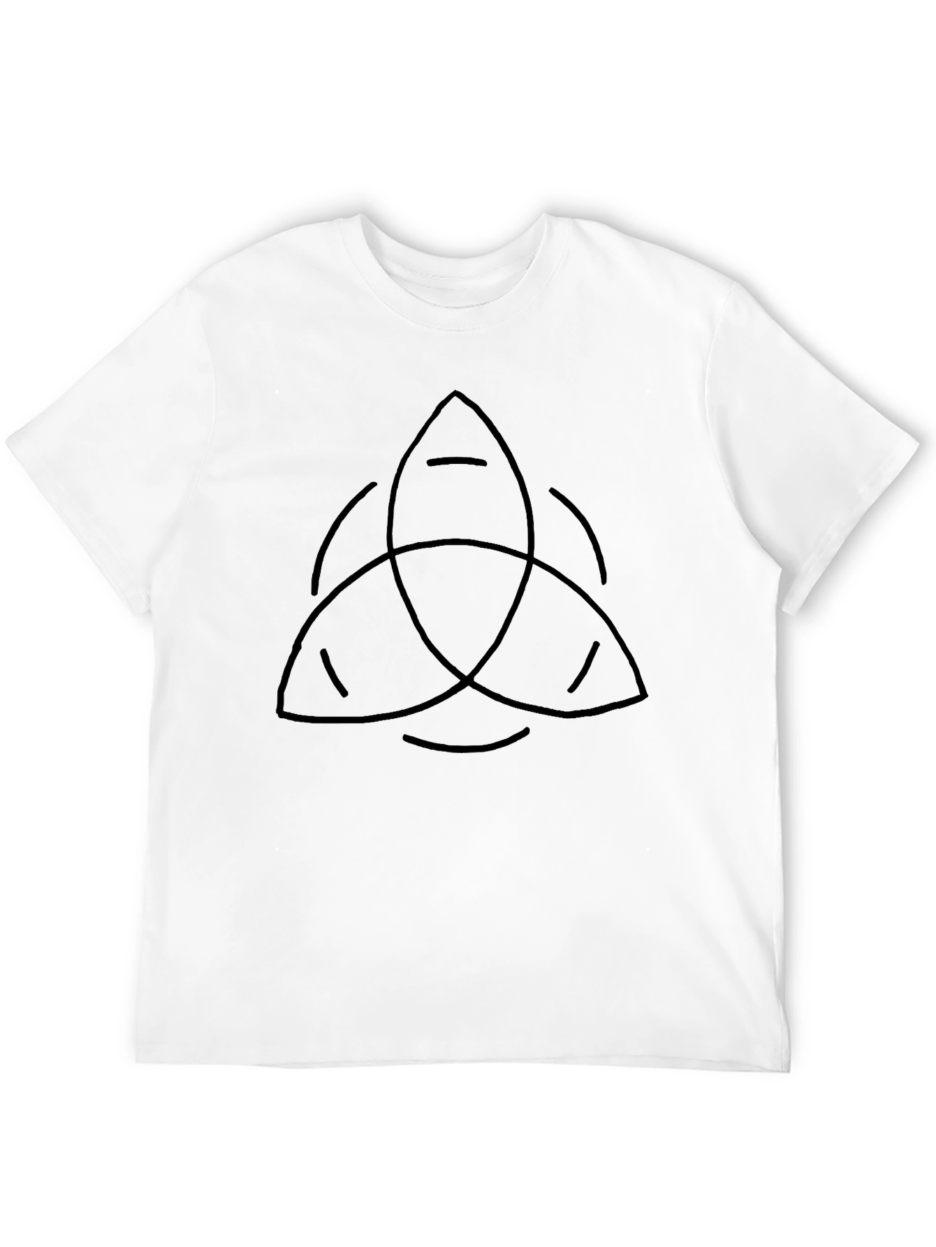 Trinity Knot Graphic Black T-Shirt