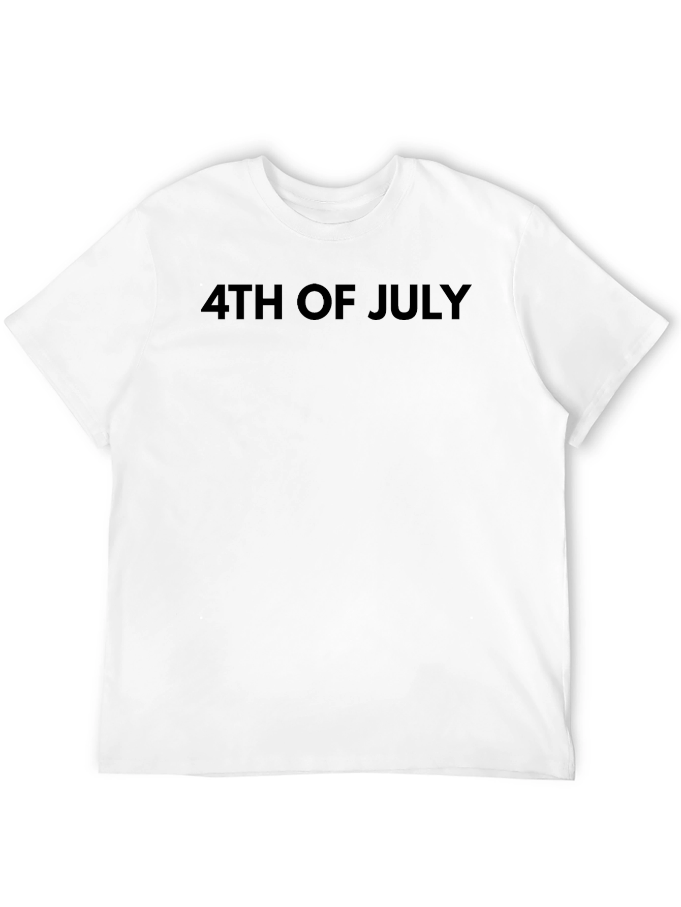 4th of July Crew Neck T-Shirt