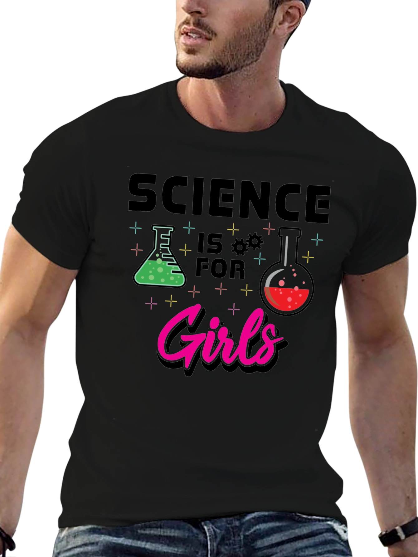 Science is for Girls T-Shirt