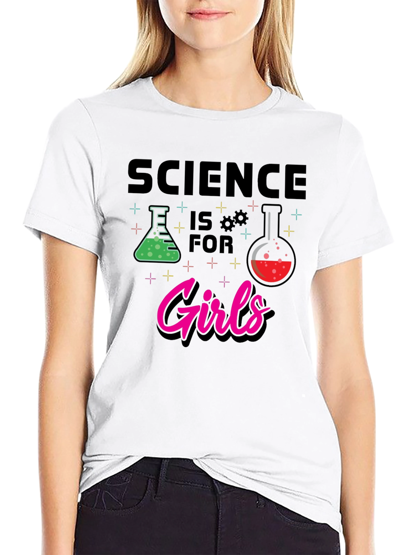 Science is for Girls T-Shirt