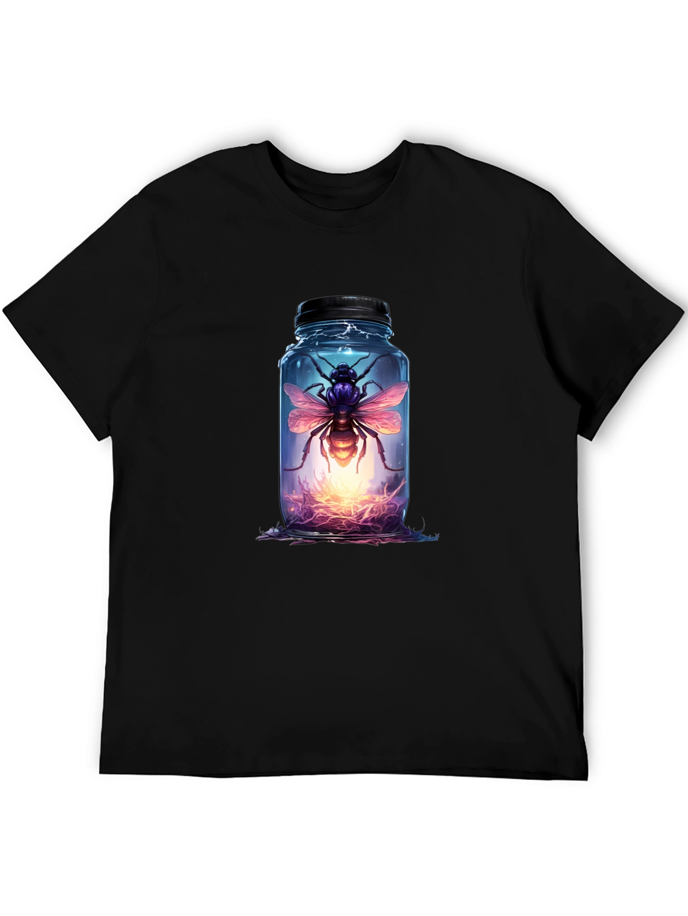 Jarred Bee Graphic Tee - Black T-Shirt