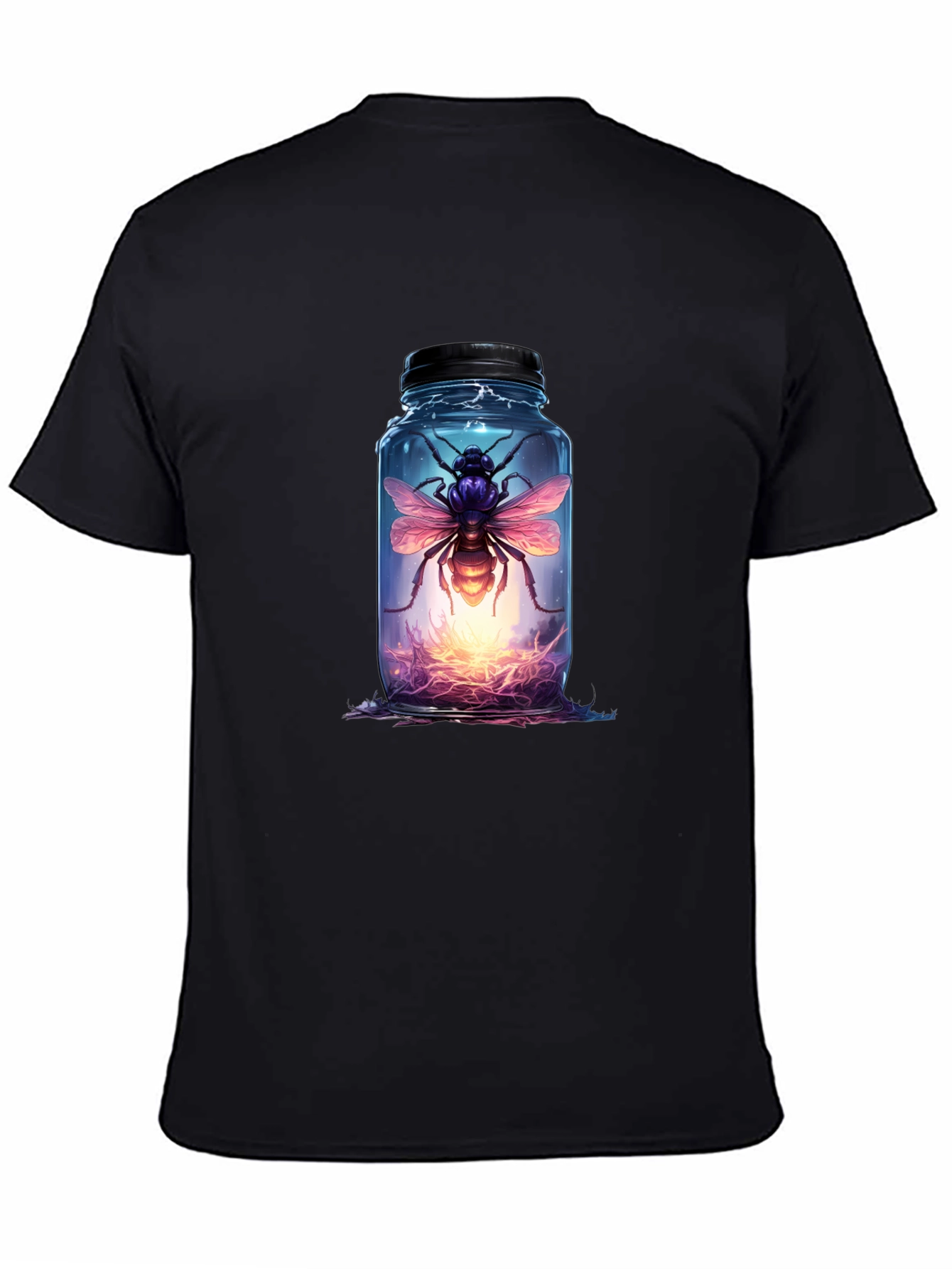 Jarred Bee Graphic Tee - Black T-Shirt