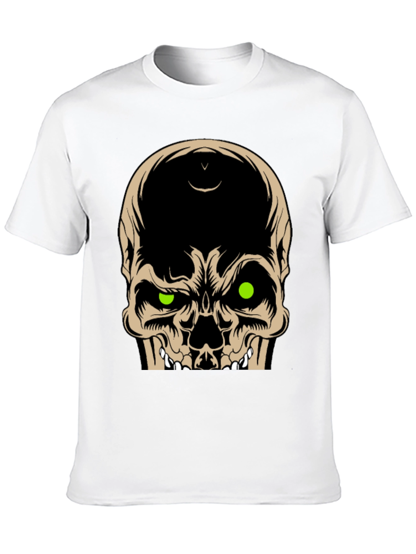 Skull Graphic Tee - Mens Black T-Shirt