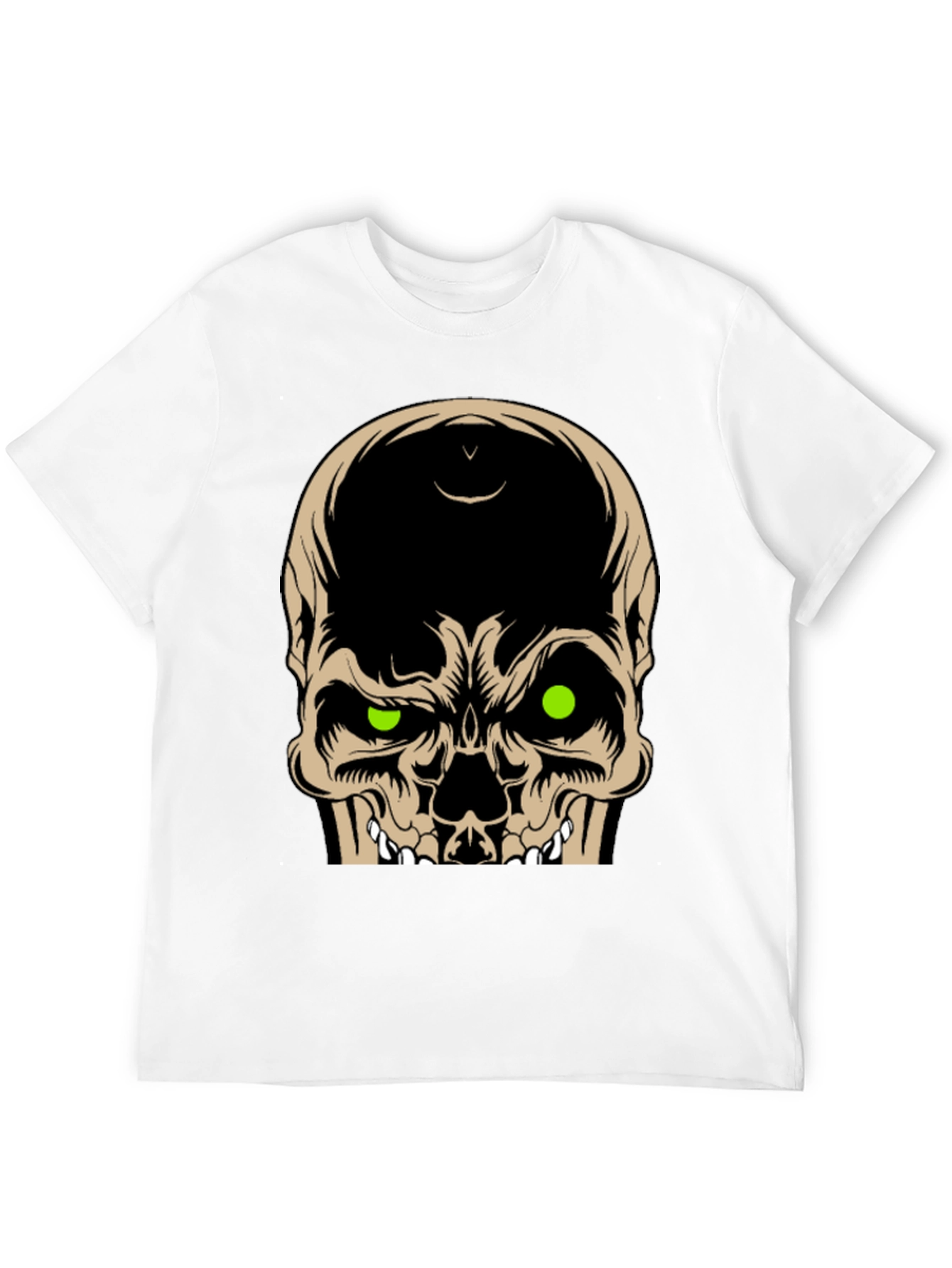 Skull Graphic Tee - Mens Black T-Shirt
