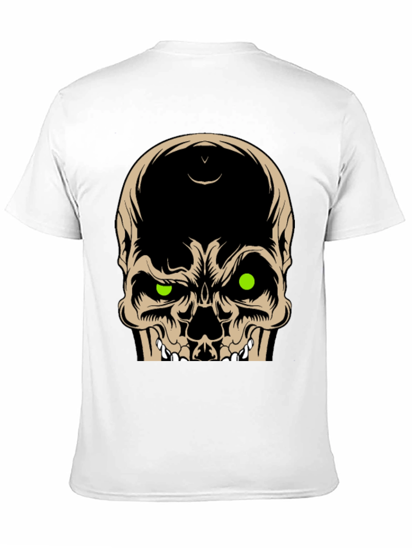 Skull Graphic Tee - Mens Black T-Shirt