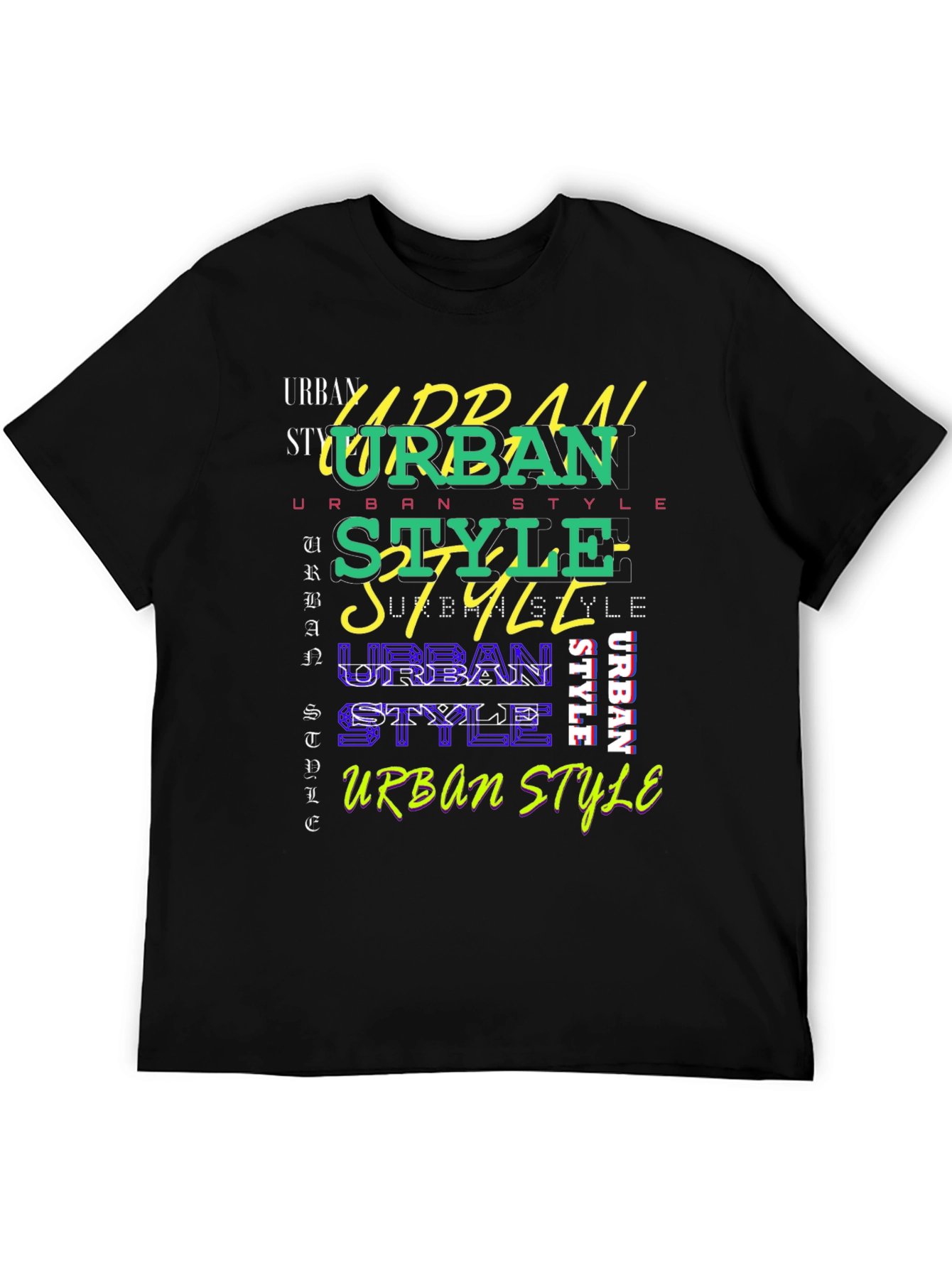 Urban Style Graphic Print T-Shirt