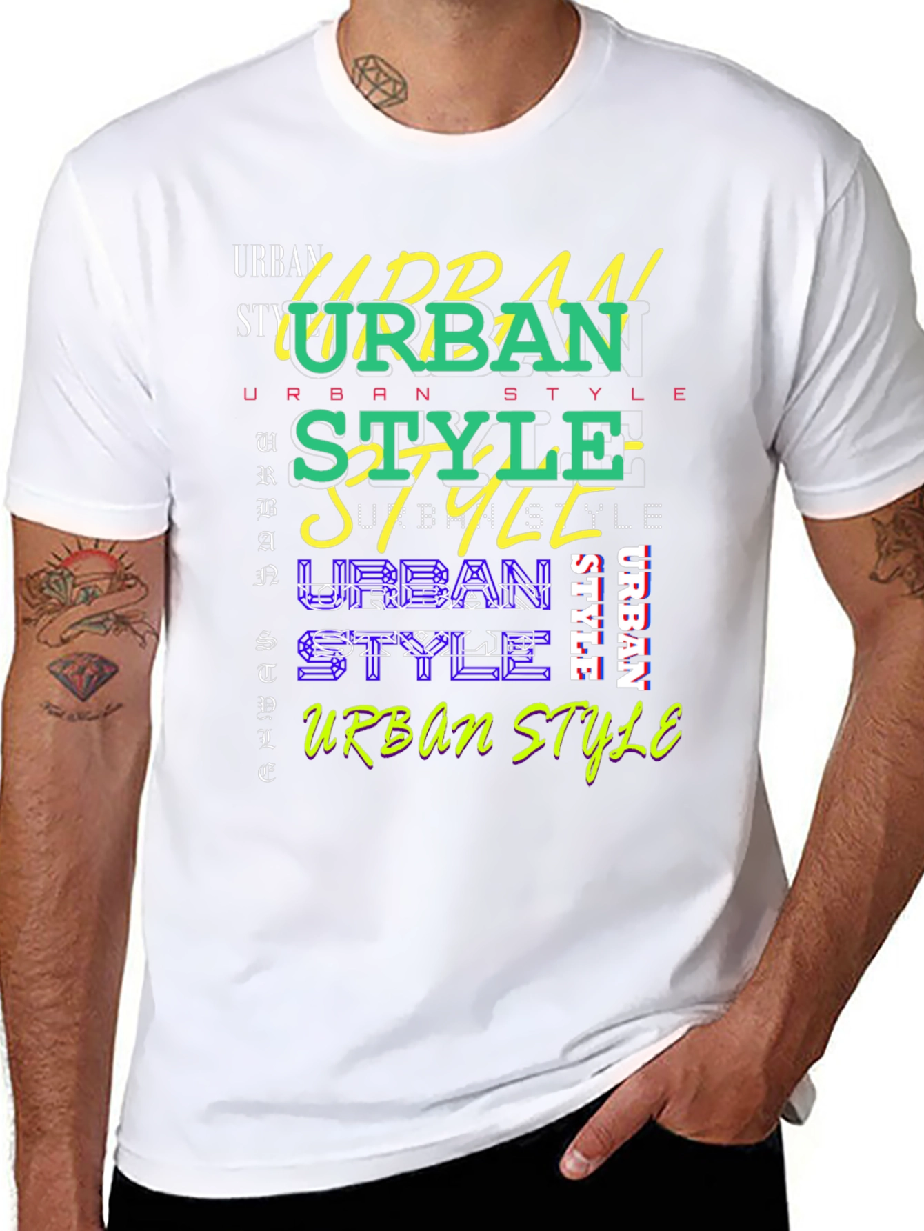 Urban Style Graphic Print T-Shirt