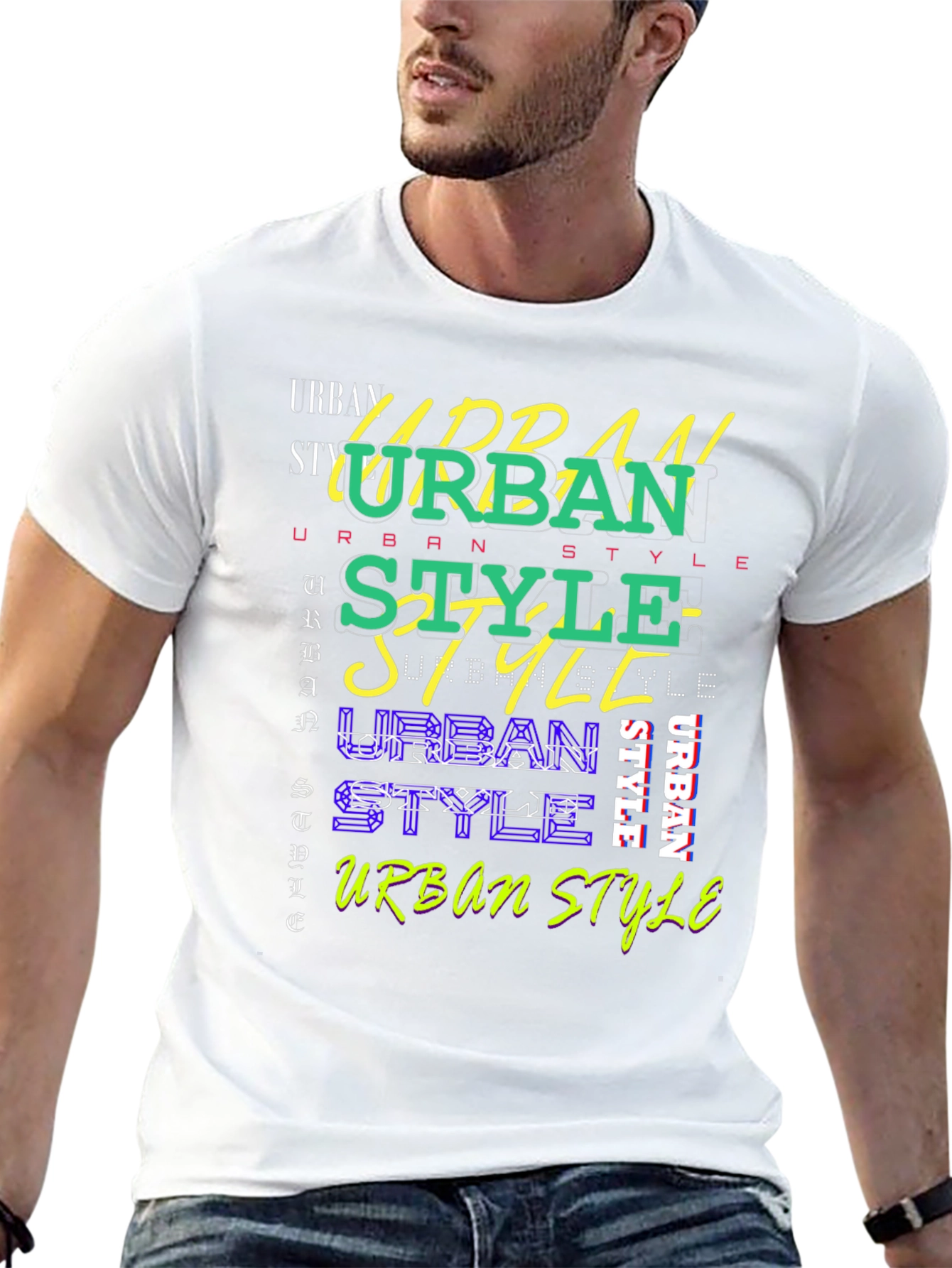 Urban Style Graphic Print T-Shirt