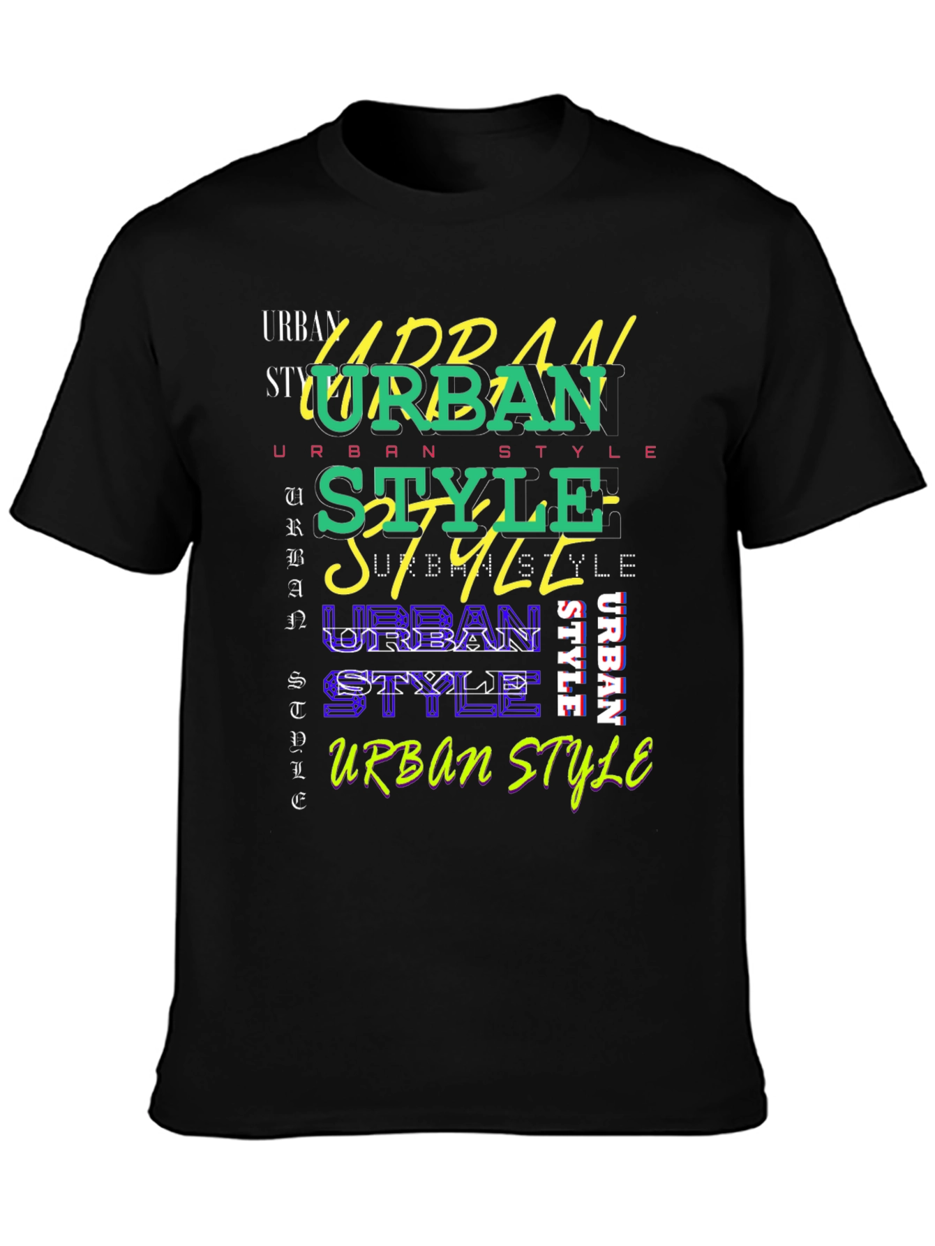 Urban Style Graphic Print T-Shirt