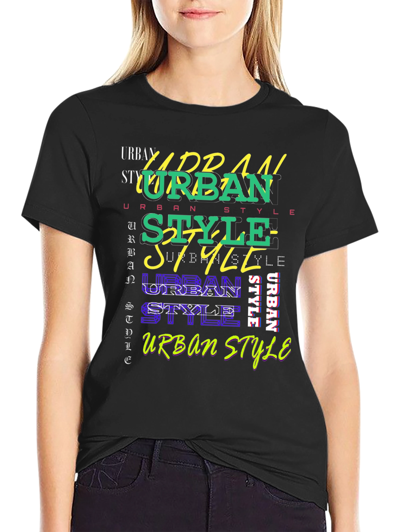Urban Style Graphic Print T-Shirt