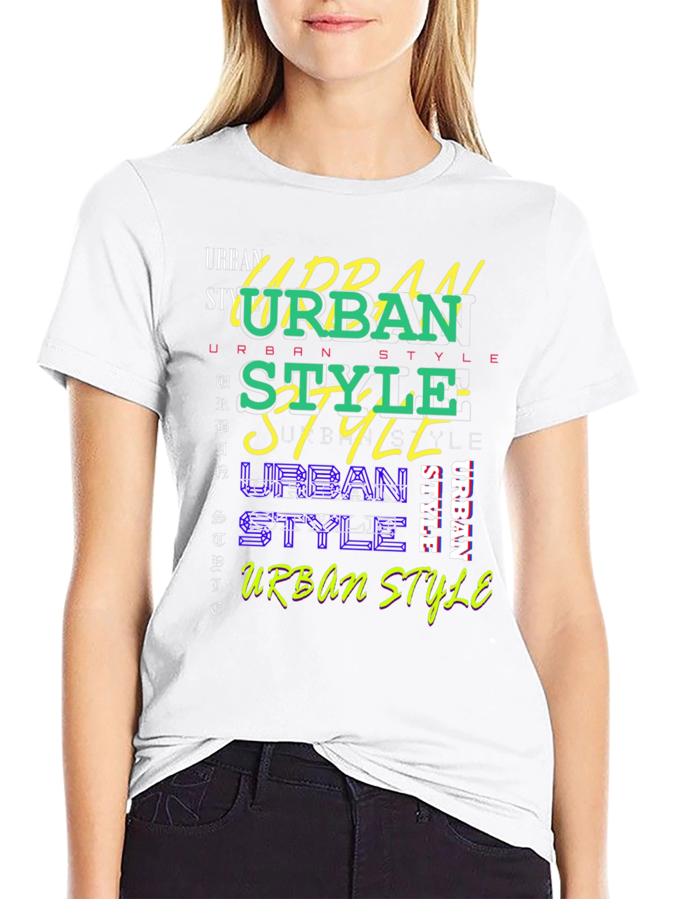 Urban Style Graphic Print T-Shirt