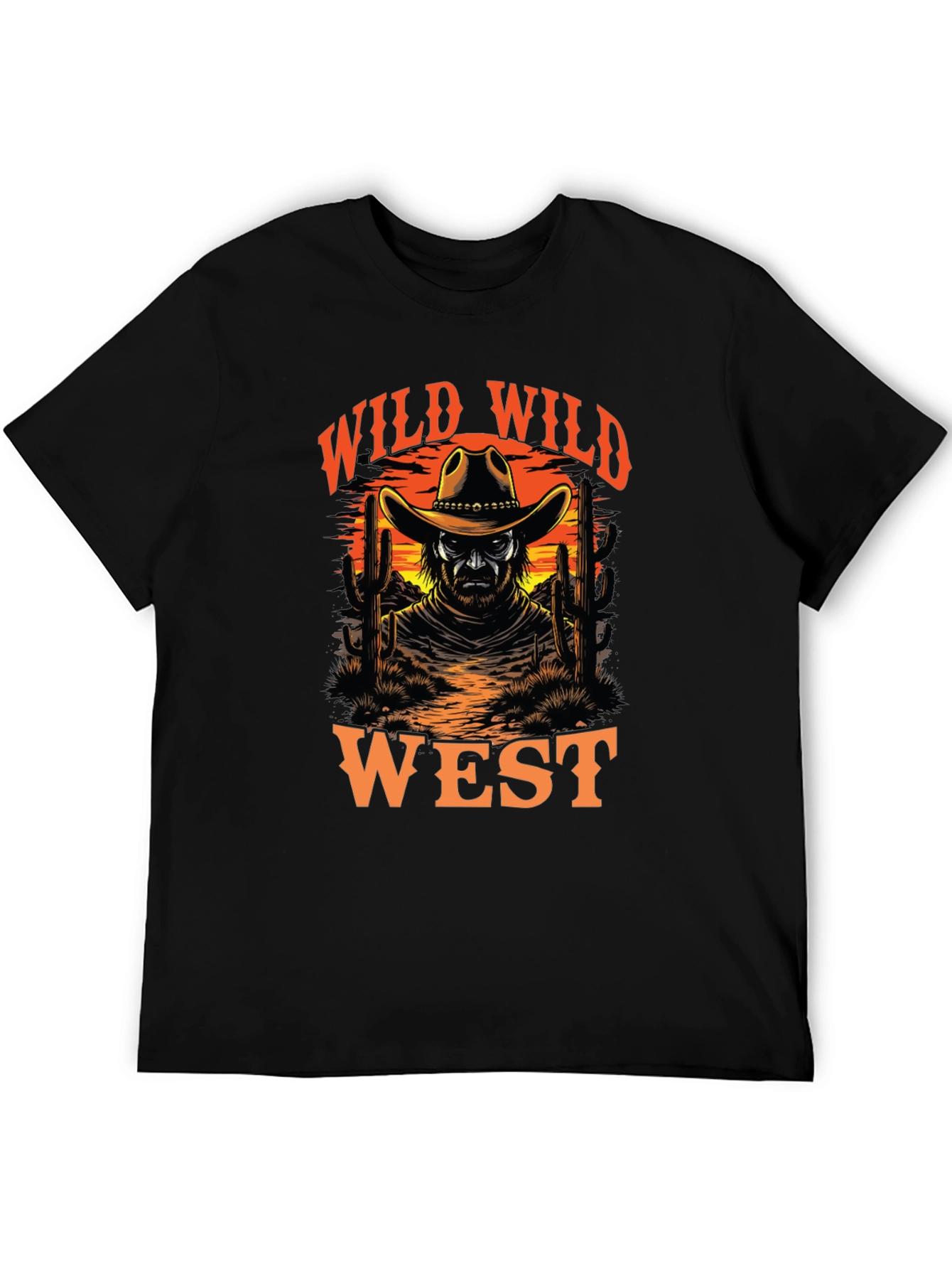 Wild West Cowboy Graphic Tee