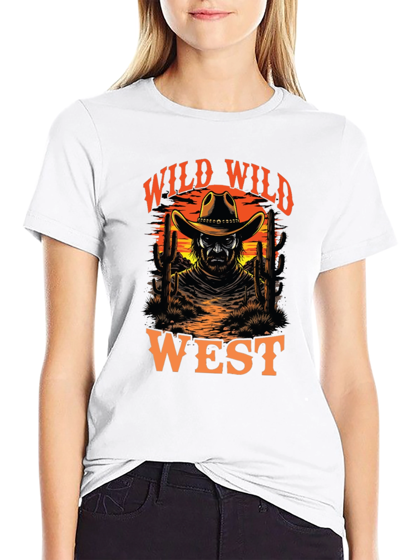 Wild West Cowboy Graphic Tee