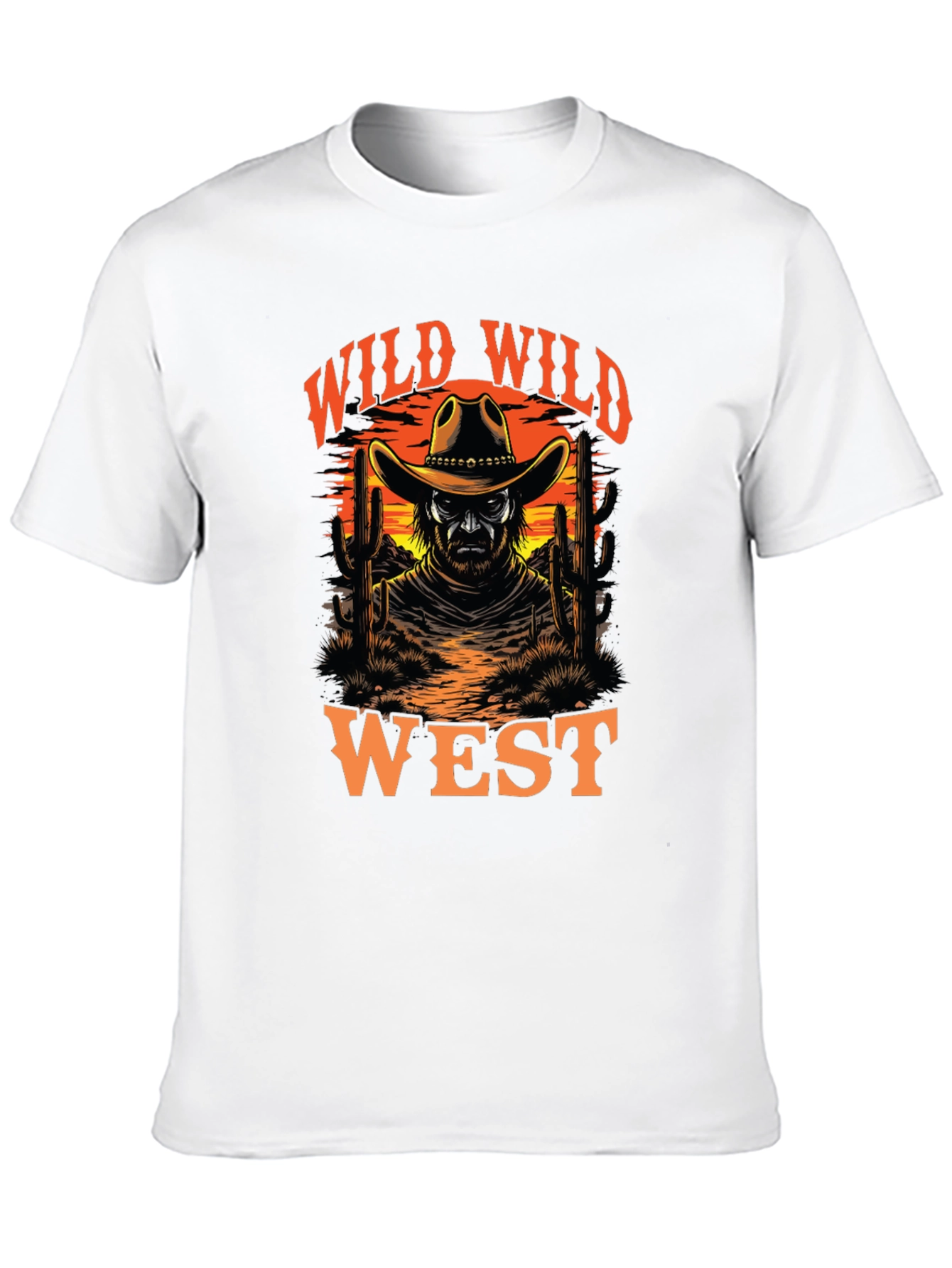 Wild West Cowboy Graphic Tee