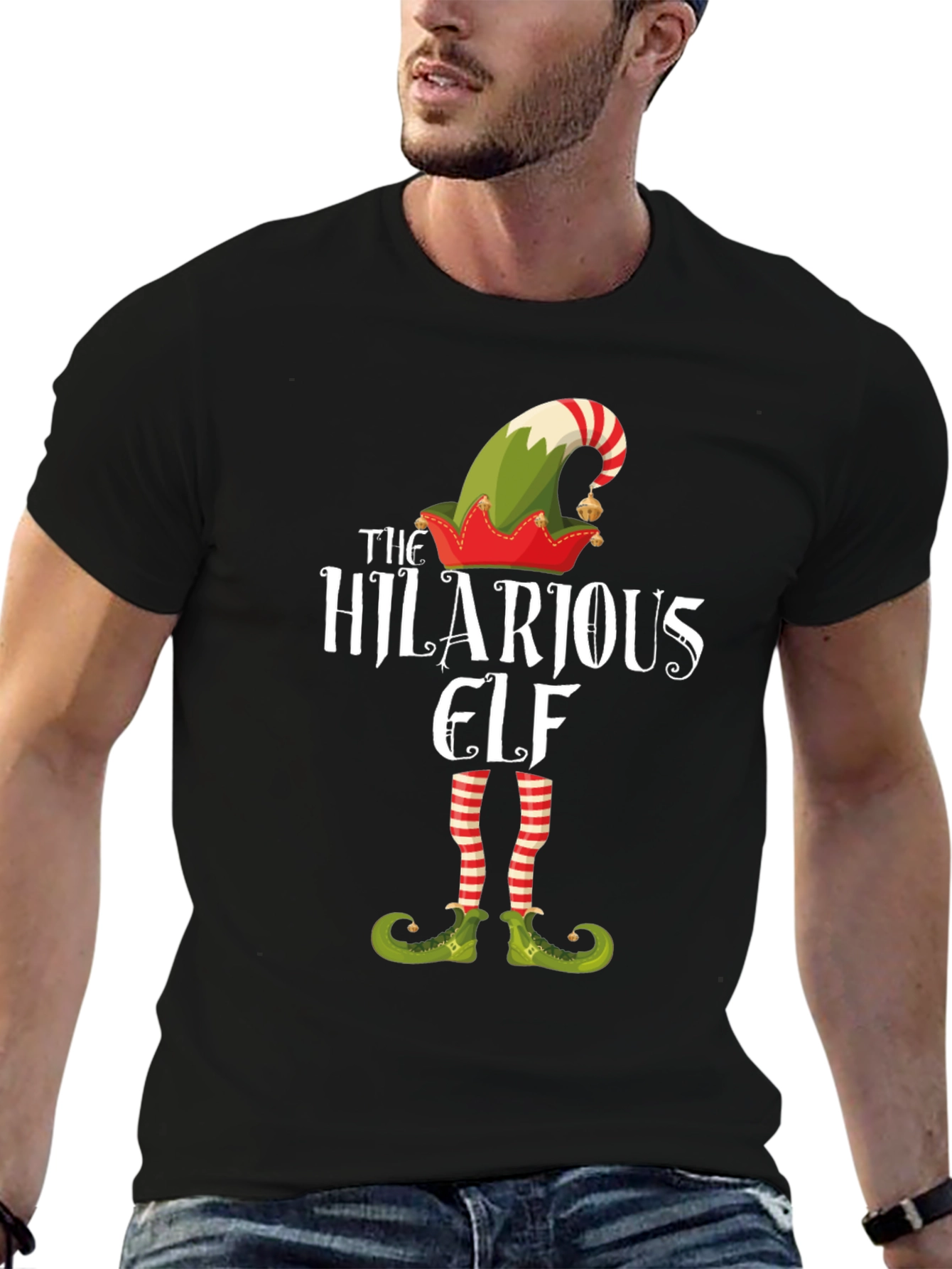 Hilarious Elf T-Shirt - Christmas Holiday Tee