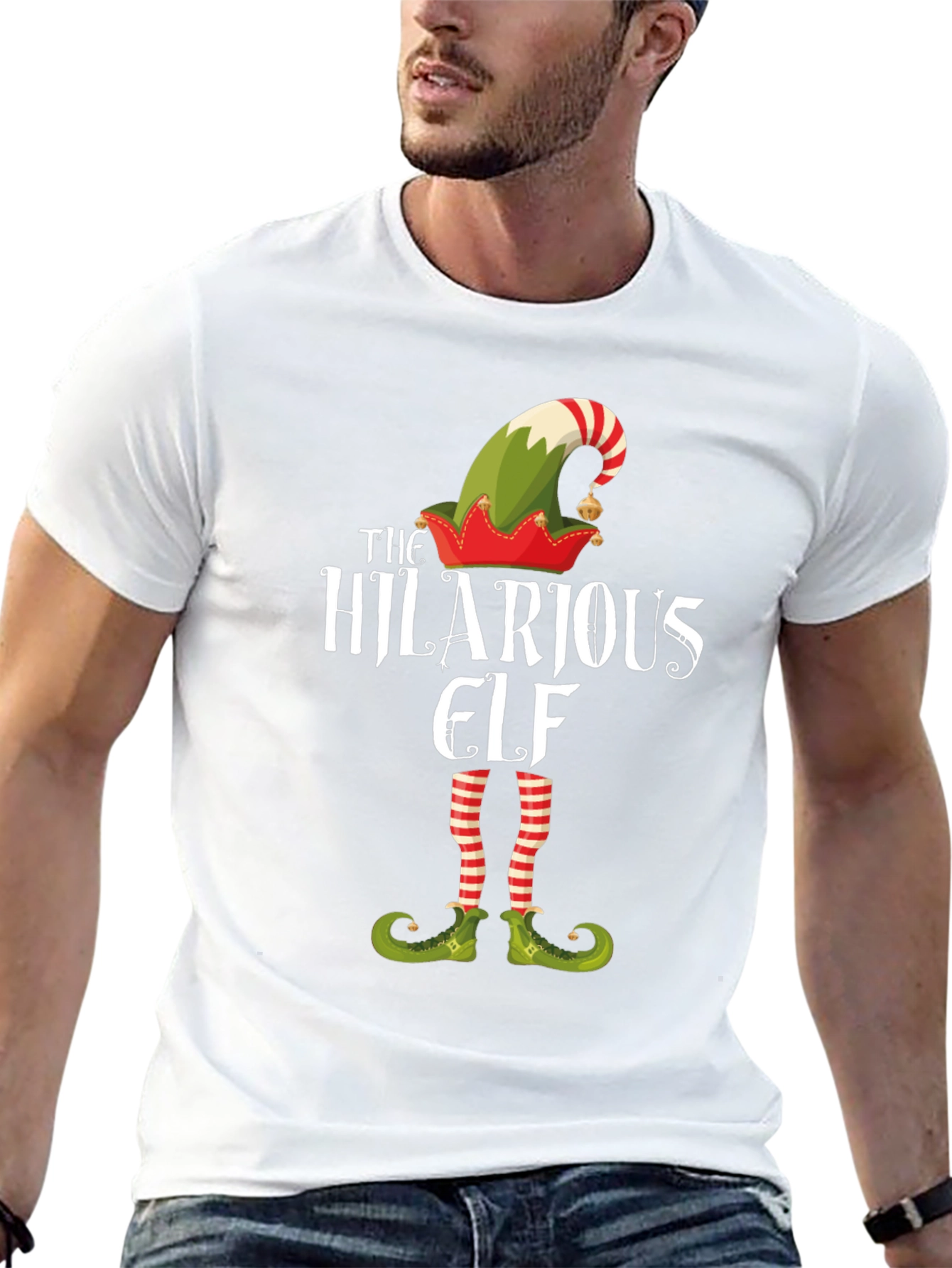 Hilarious Elf T-Shirt - Christmas Holiday Tee