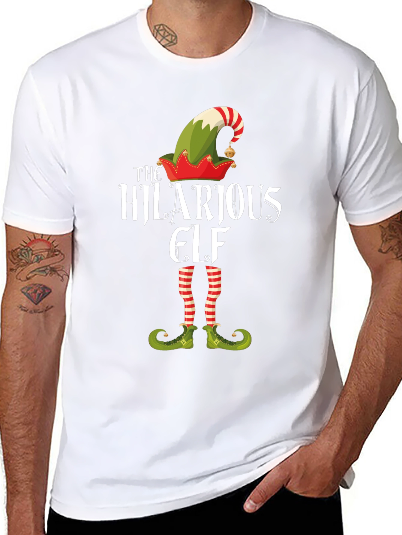 Hilarious Elf T-Shirt - Christmas Holiday Tee