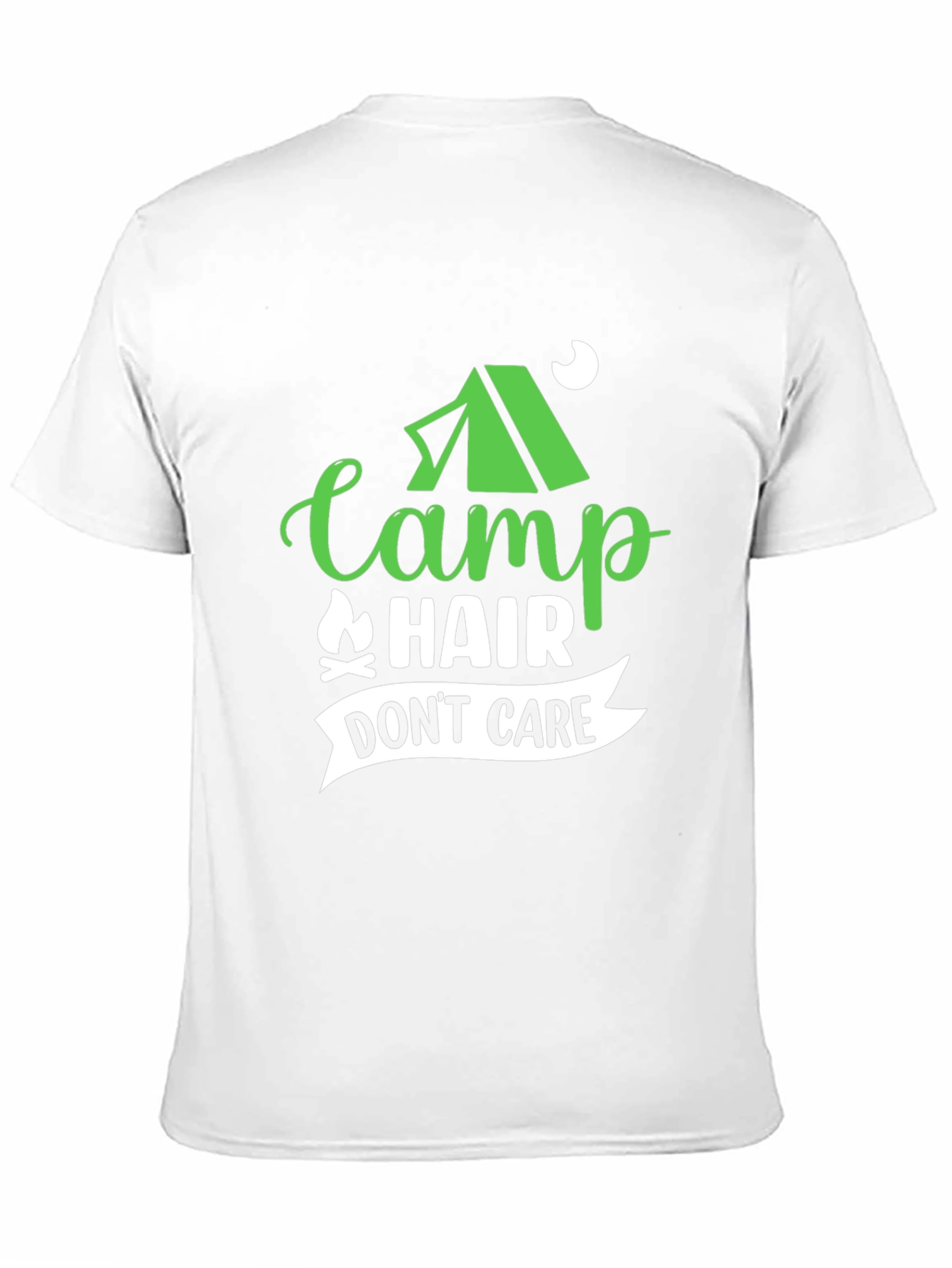 Camp Hair Dont Care Black T-Shirt