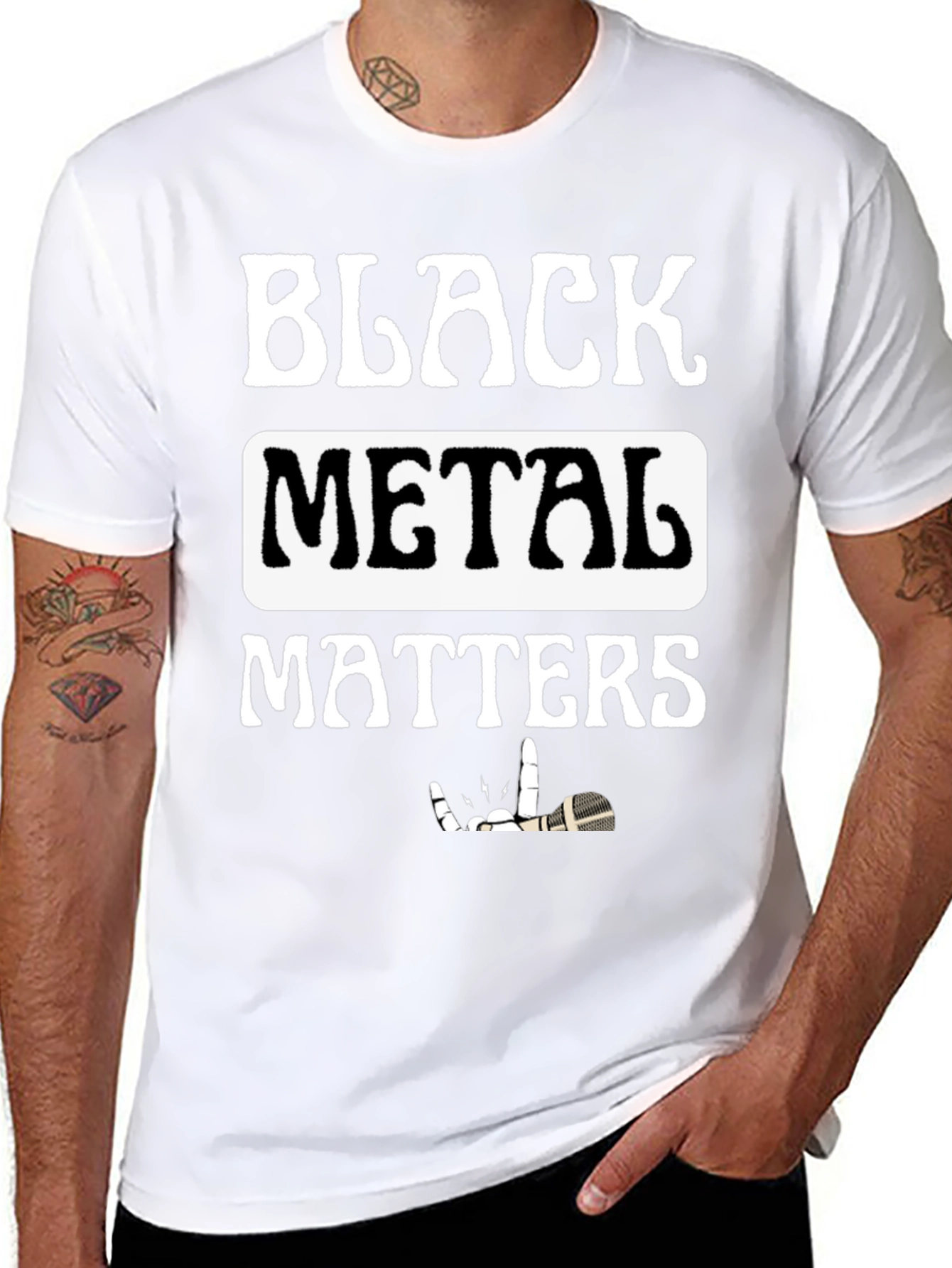 Black Metal Matters Graphic T-Shirt