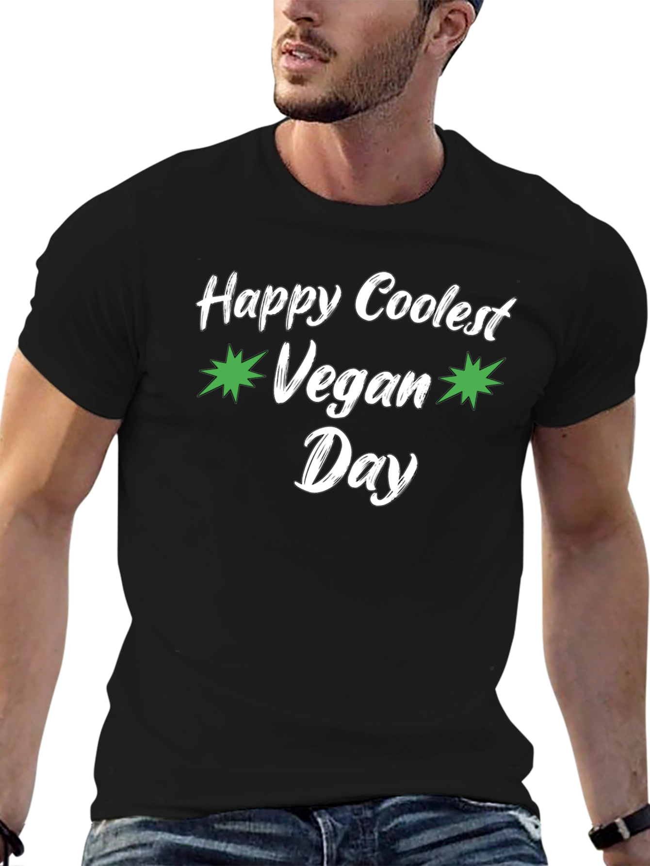 Happy Coolest Vegan Day T-Shirt