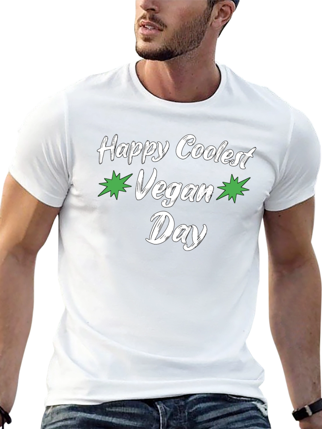 Happy Coolest Vegan Day T-Shirt