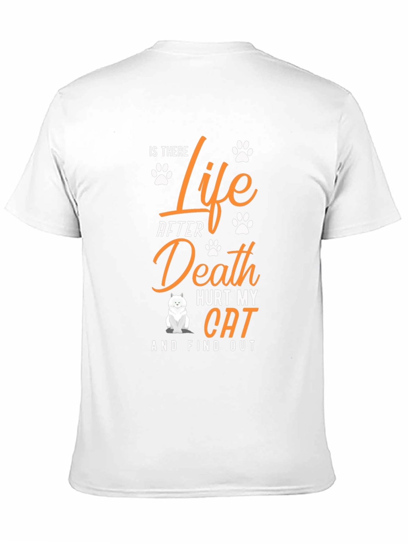 Is There Life After Death Hurt My Cat T-Shirt
