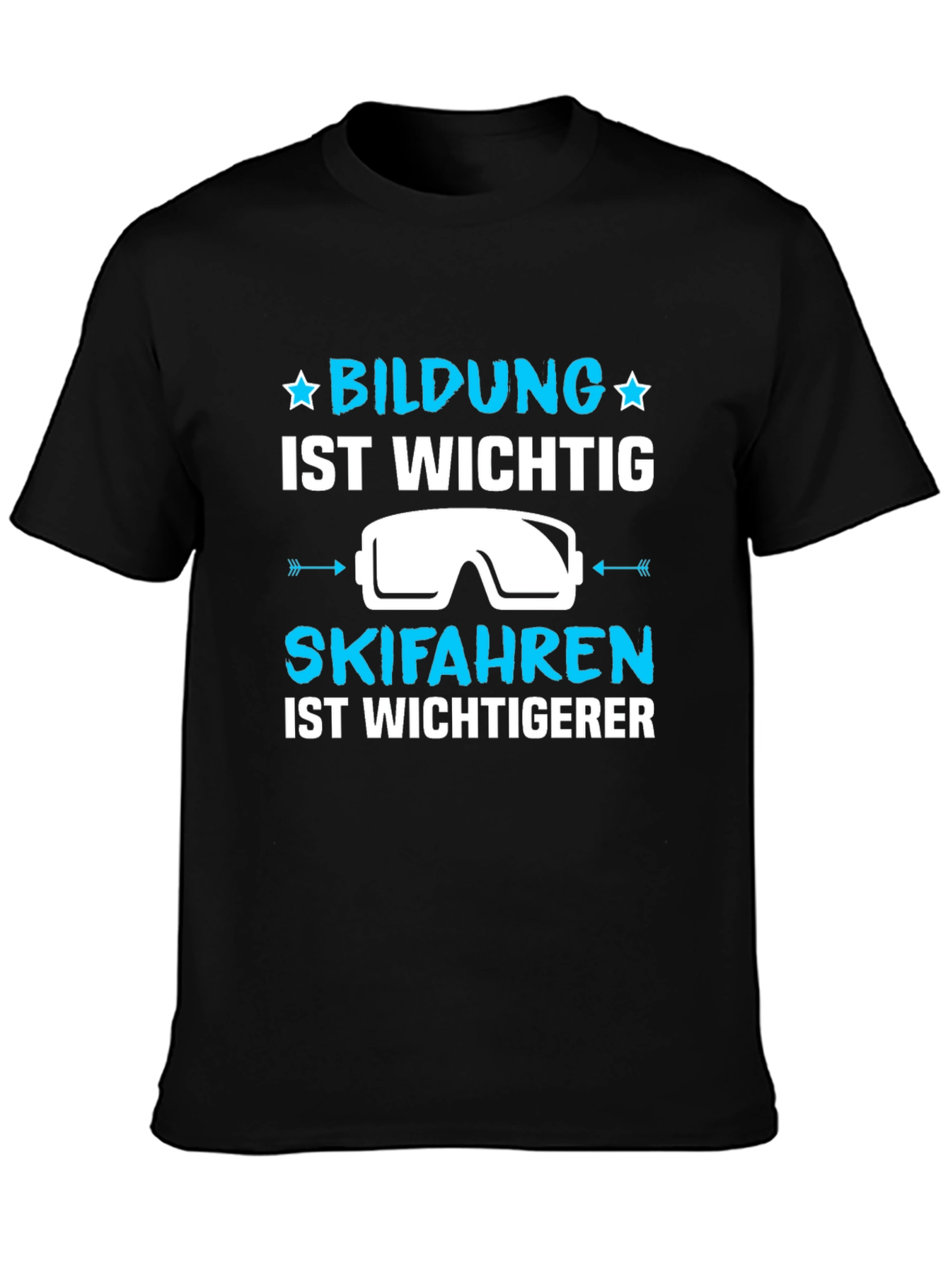 Skiing is More Important T-Shirt