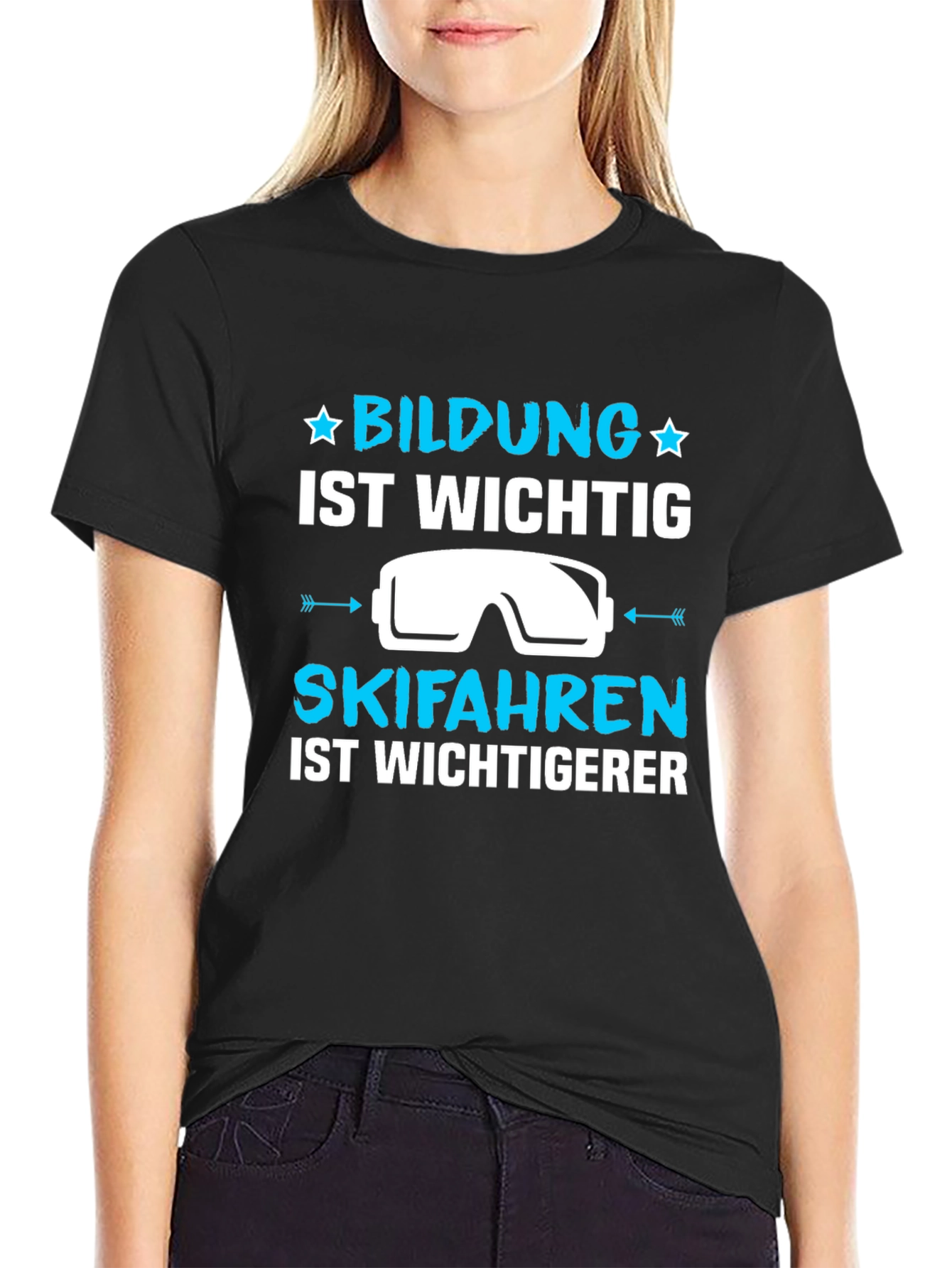 Skiing is More Important T-Shirt
