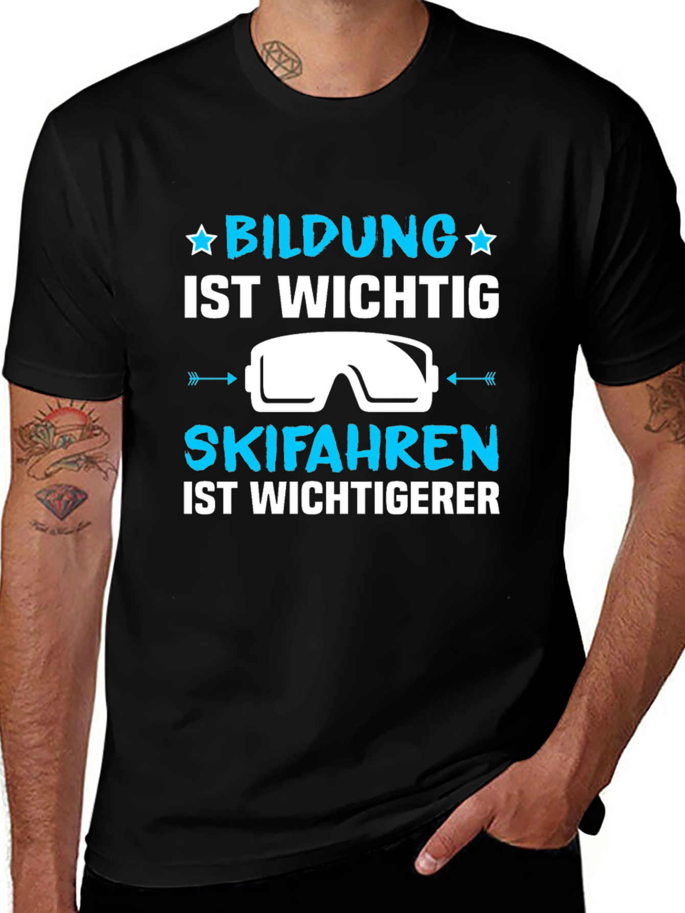 Skiing is More Important T-Shirt