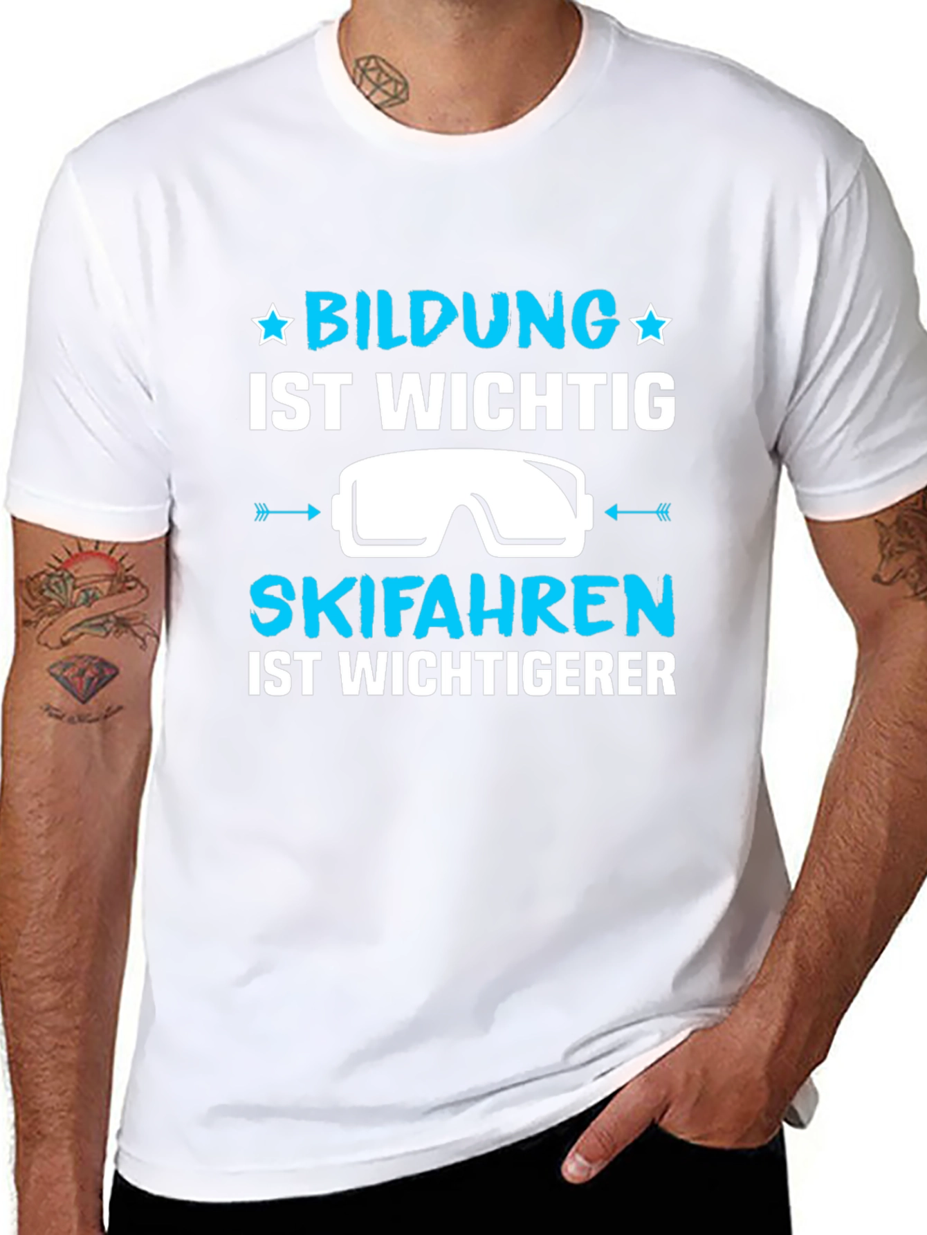 Skiing is More Important T-Shirt