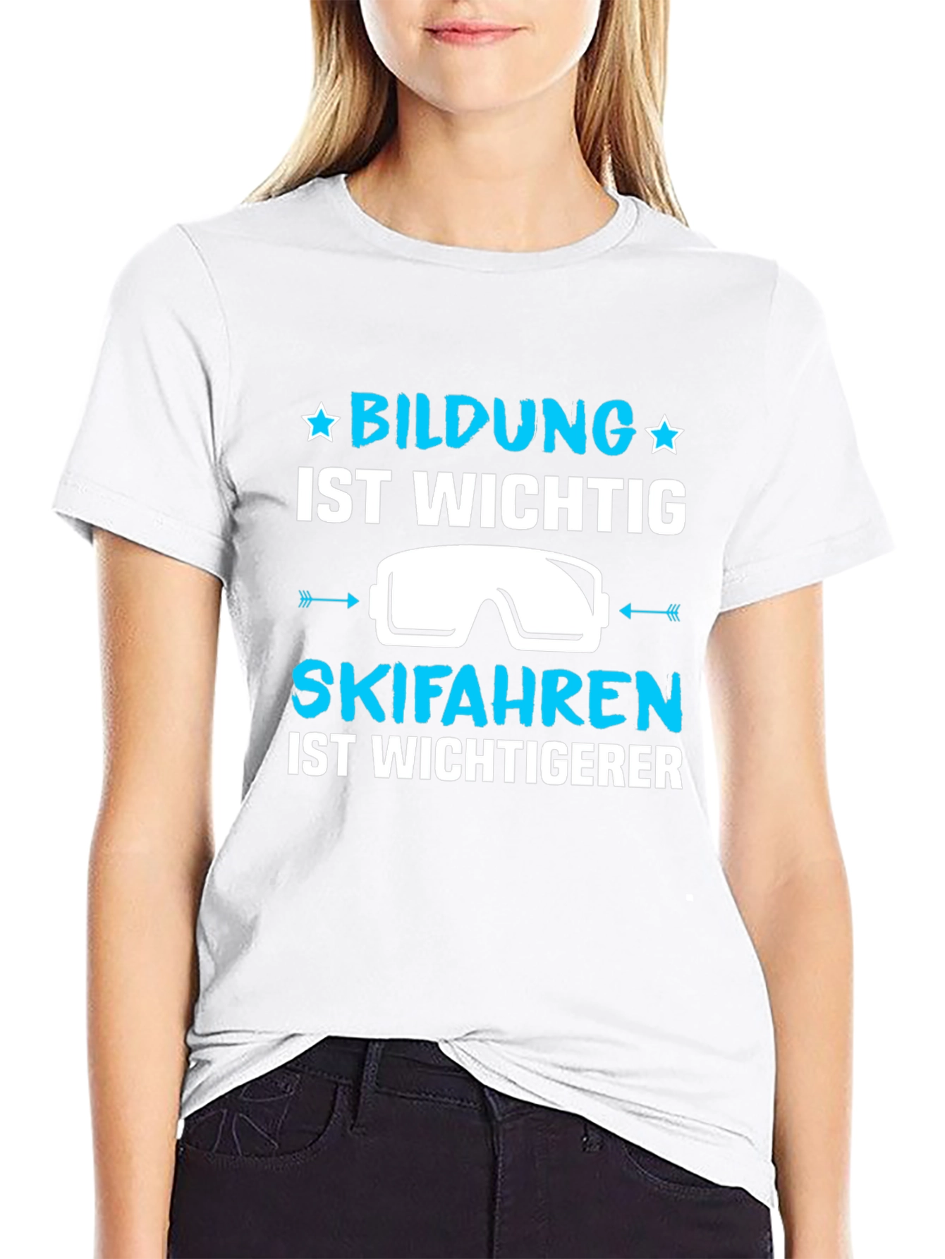 Skiing is More Important T-Shirt