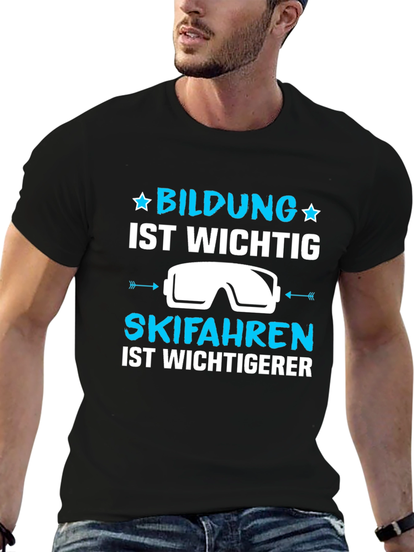 Skiing is More Important T-Shirt