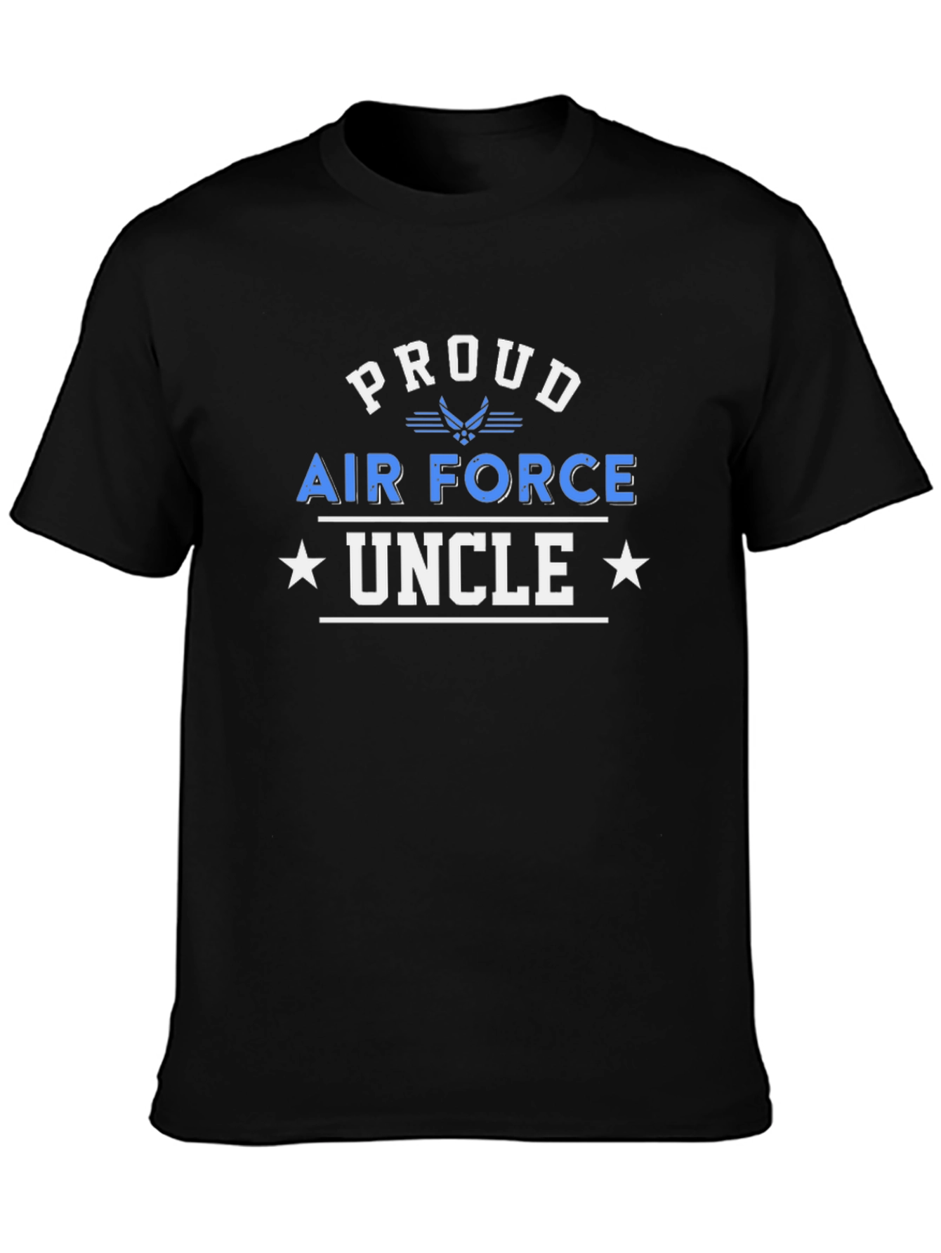 Proud Air Force Uncle Graphic T-Shirt