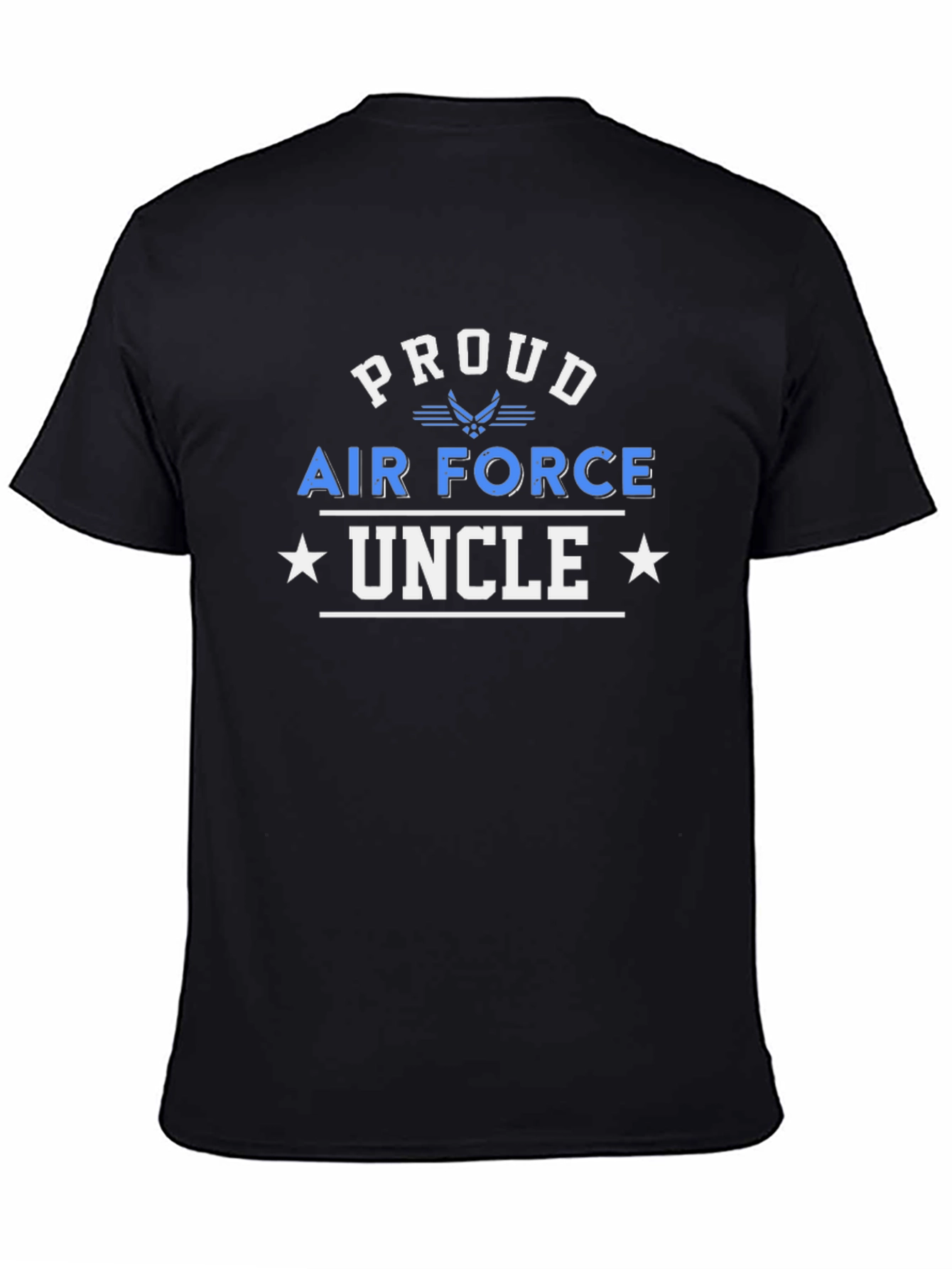 Proud Air Force Uncle Graphic T-Shirt