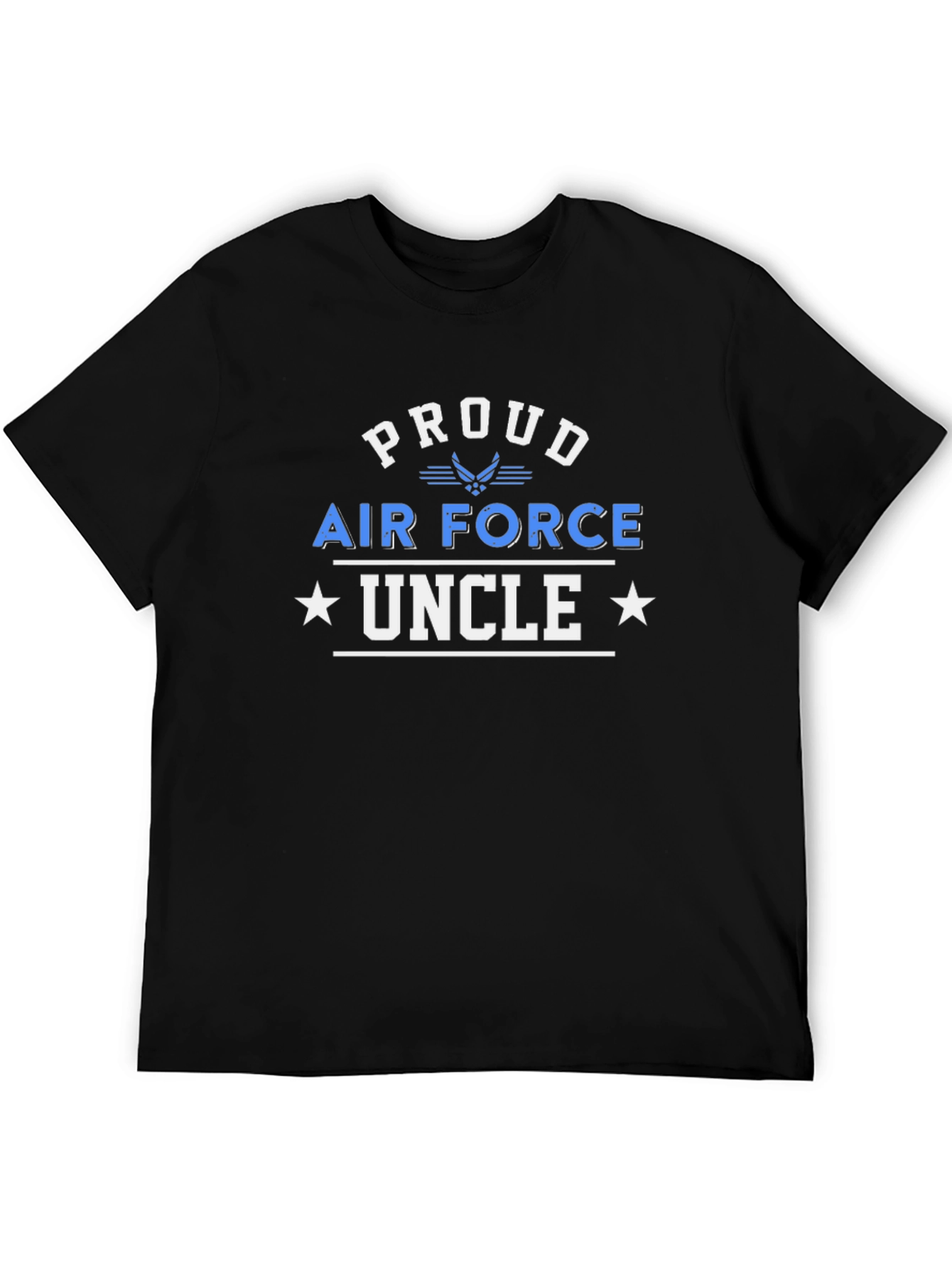 Proud Air Force Uncle Graphic T-Shirt