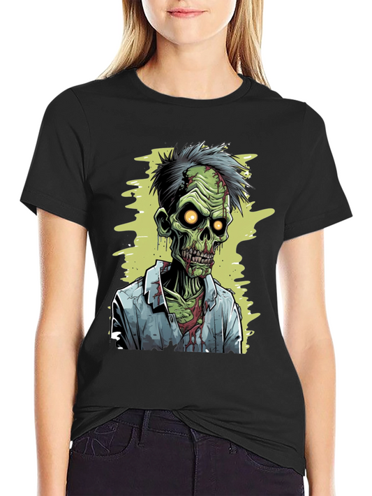 Zombie Cartoon Graphic Tee